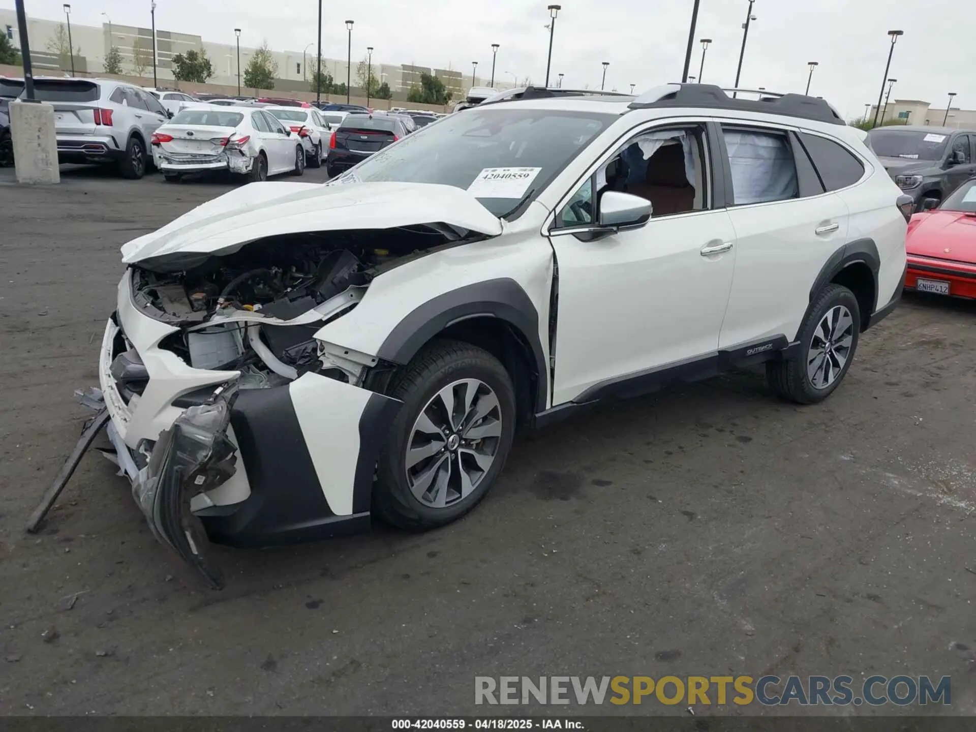 2 Photograph of a damaged car 4S4BTAPC1P3169017 SUBARU OUTBACK 2023