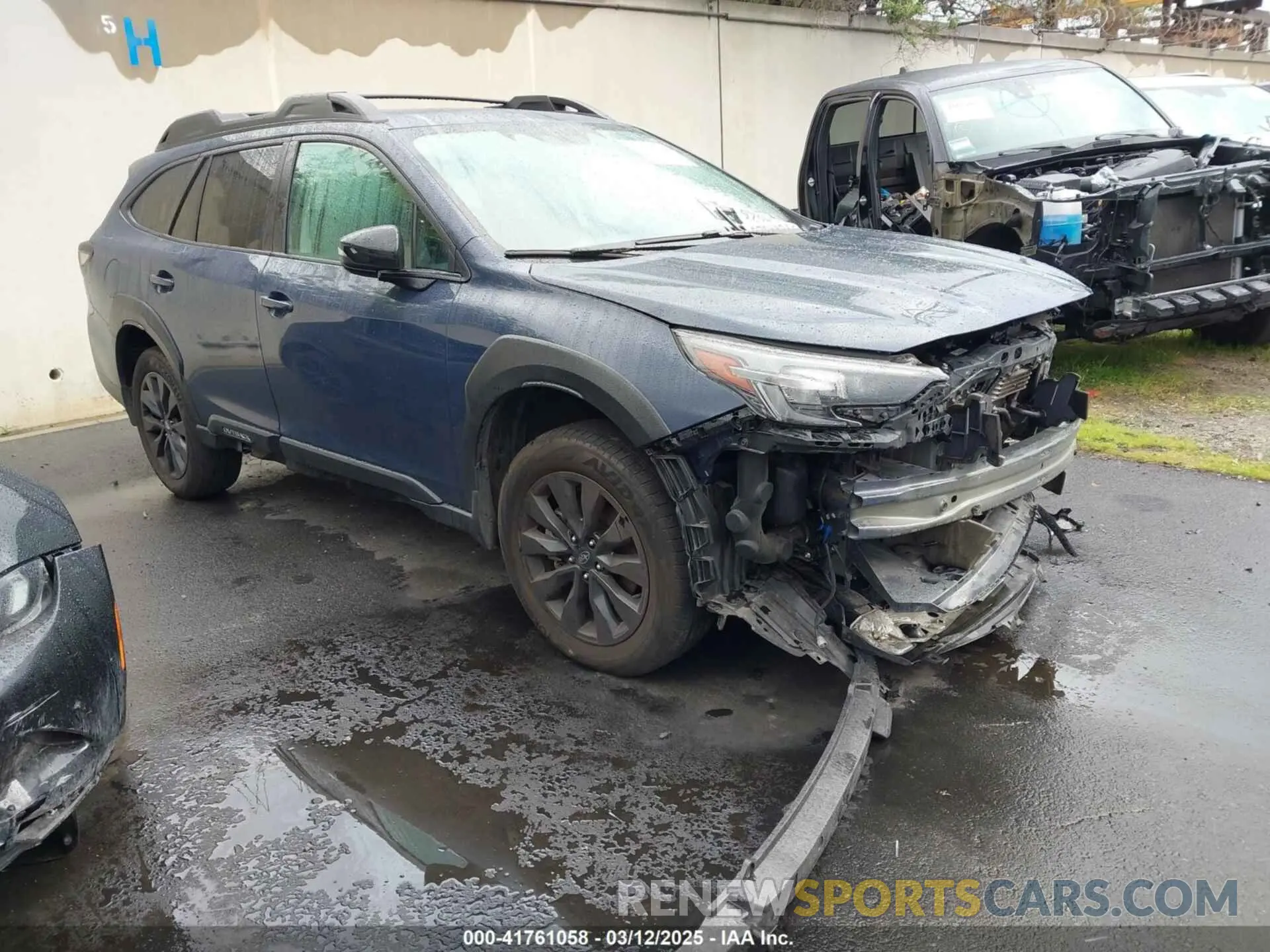 1 Photograph of a damaged car 4S4BTGLD0P3140996 SUBARU OUTBACK 2023