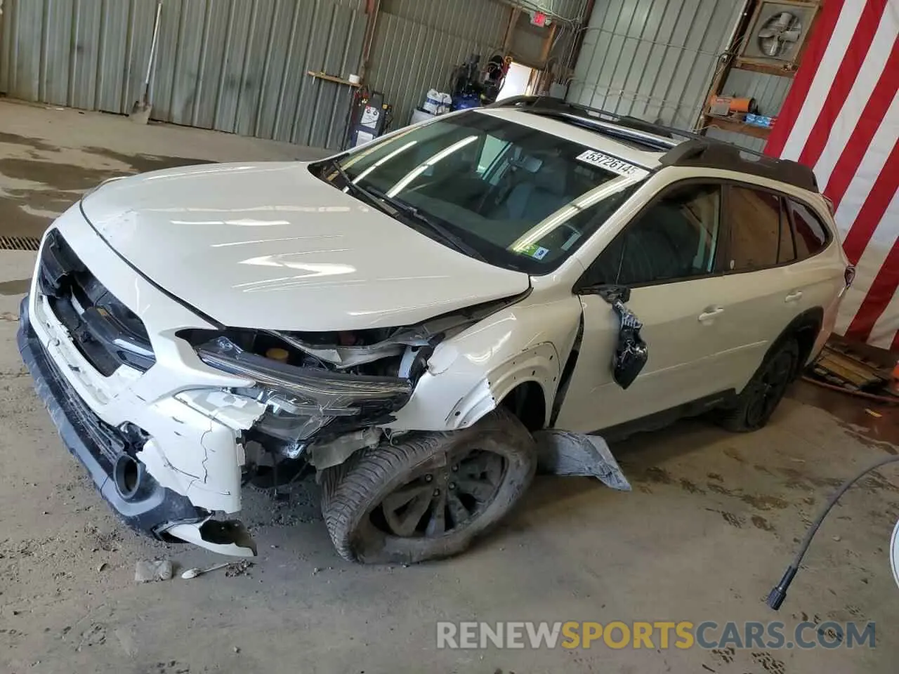 1 Photograph of a damaged car 4S4BTGLD1P3217889 SUBARU OUTBACK 2023