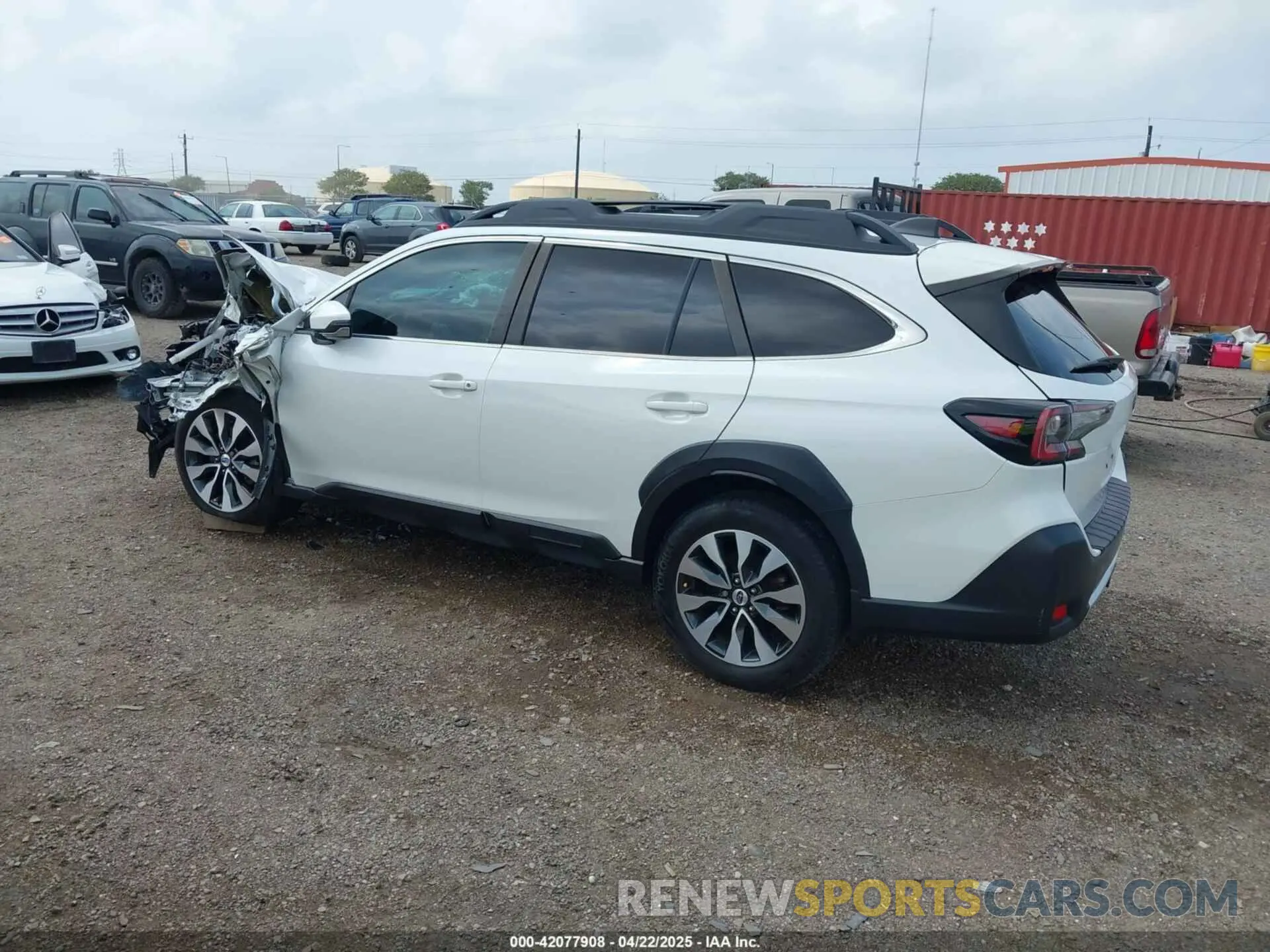 3 Photograph of a damaged car 4S4BTGND3P3151374 SUBARU OUTBACK 2023