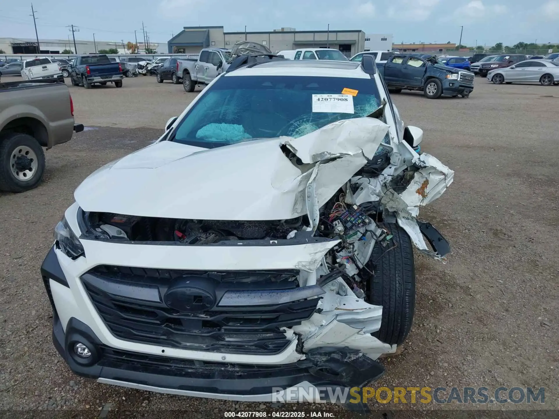 6 Photograph of a damaged car 4S4BTGND3P3151374 SUBARU OUTBACK 2023