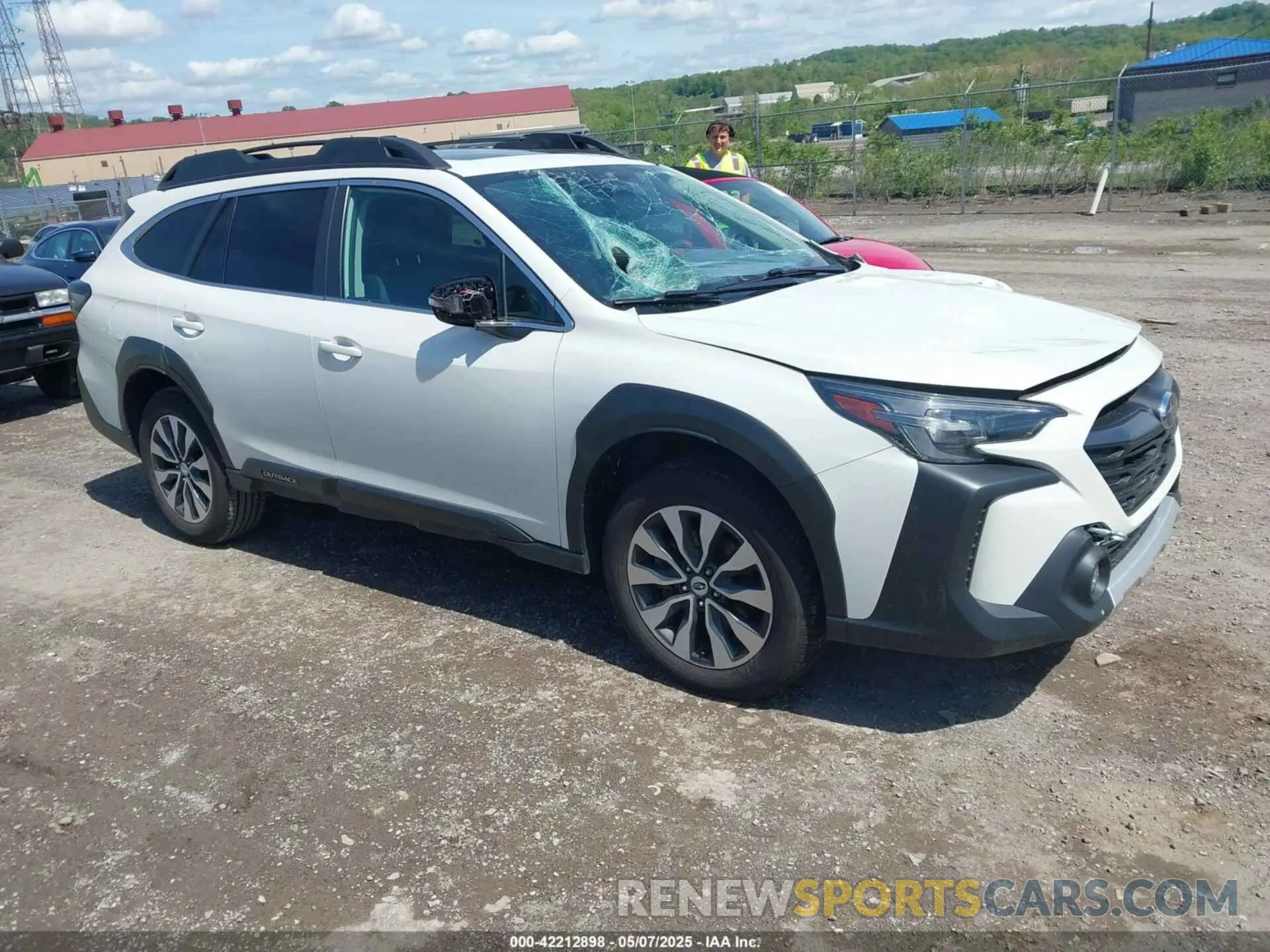 1 Photograph of a damaged car 4S4BTGND3P3157689 SUBARU OUTBACK 2023
