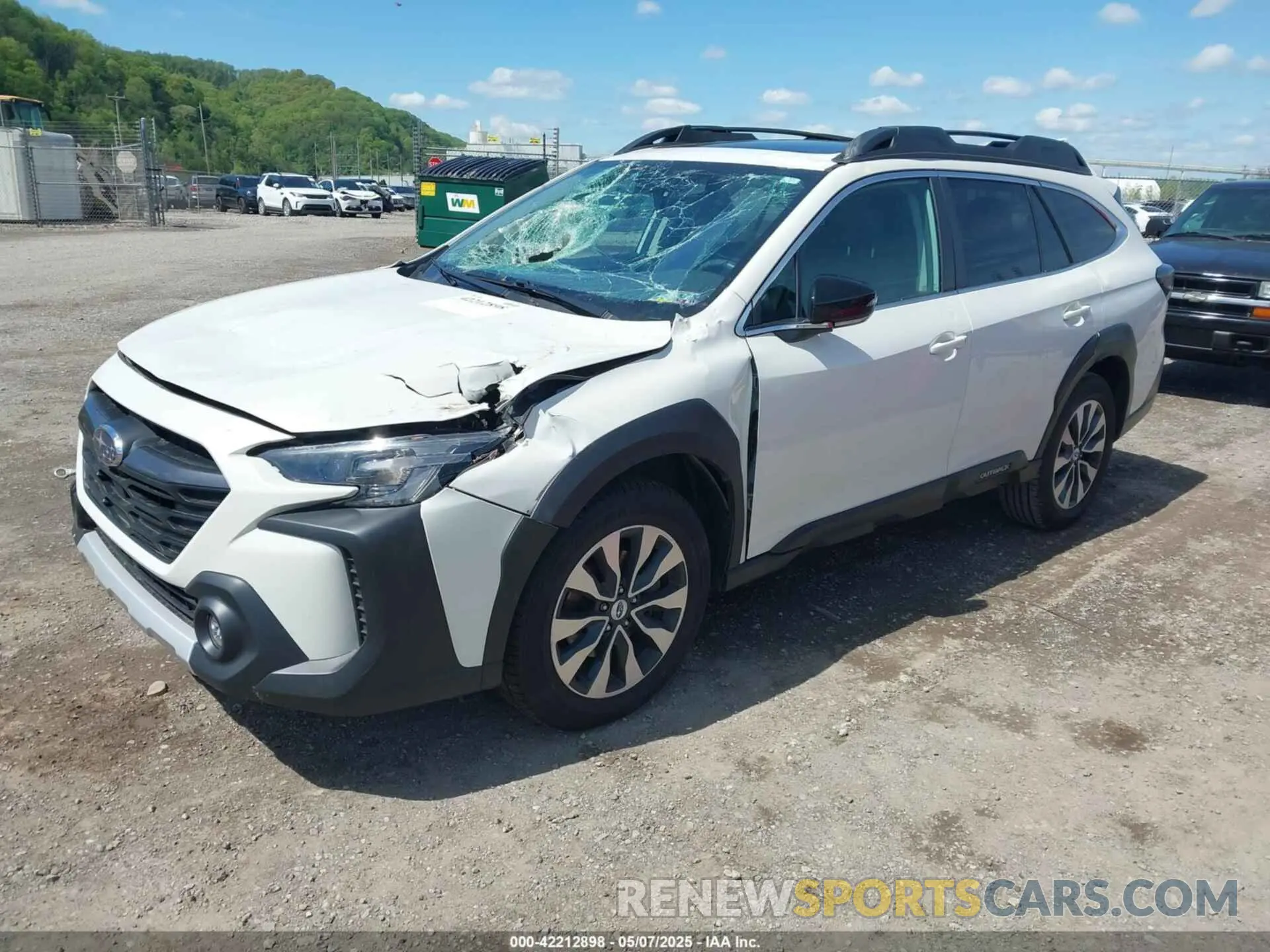 2 Photograph of a damaged car 4S4BTGND3P3157689 SUBARU OUTBACK 2023