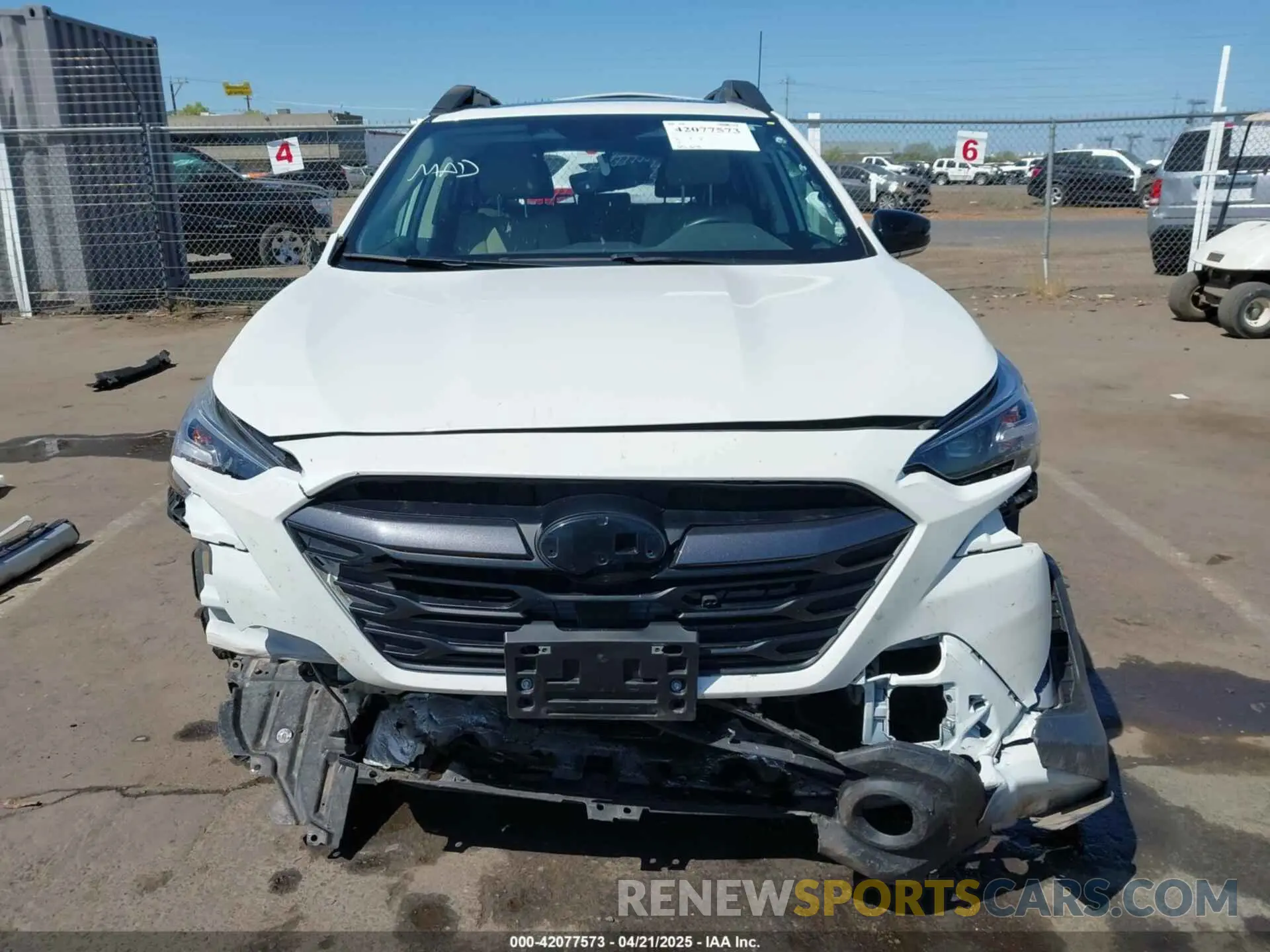 13 Photograph of a damaged car 4S4BTGND3P3176792 SUBARU OUTBACK 2023