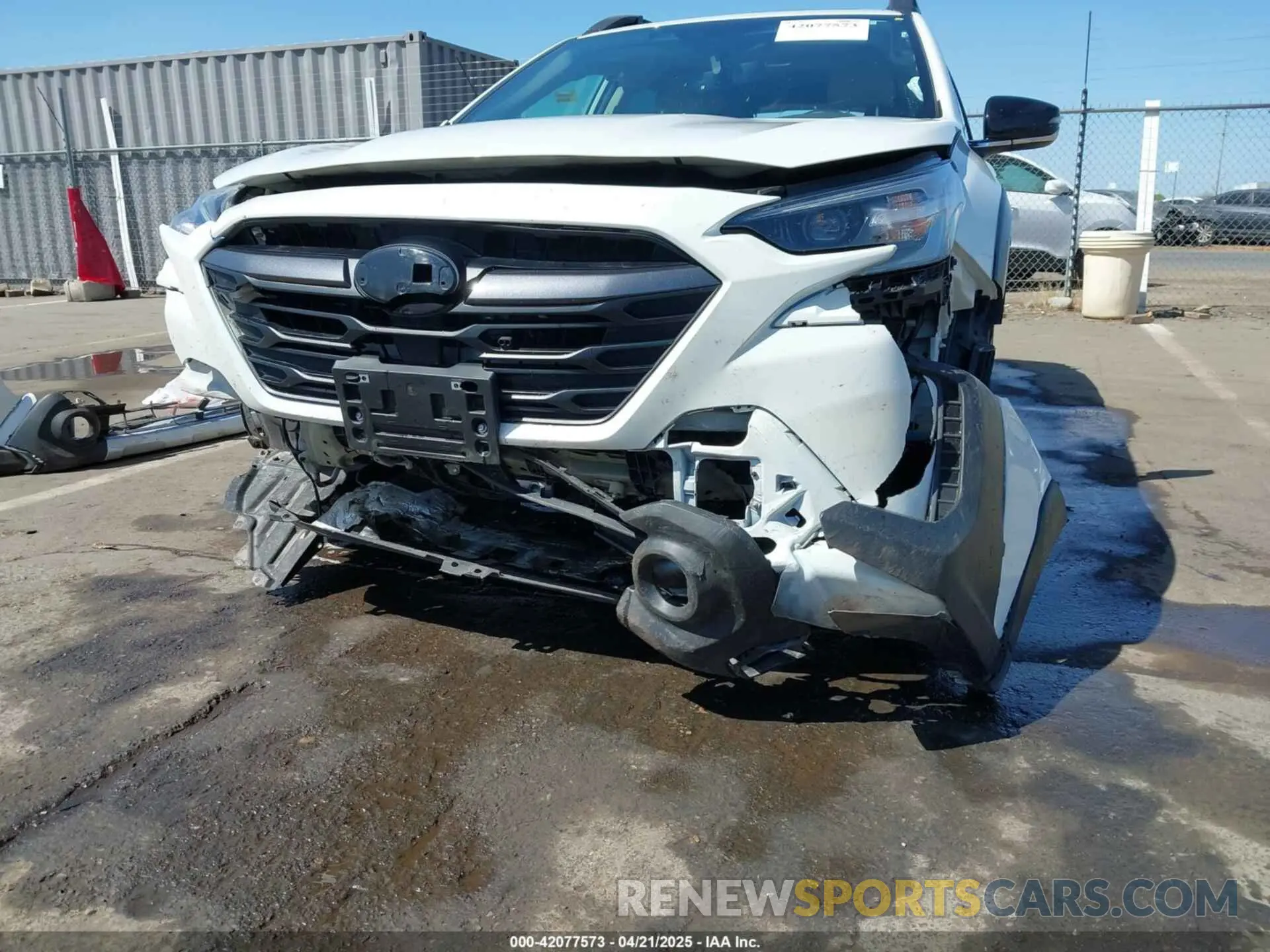 6 Photograph of a damaged car 4S4BTGND3P3176792 SUBARU OUTBACK 2023