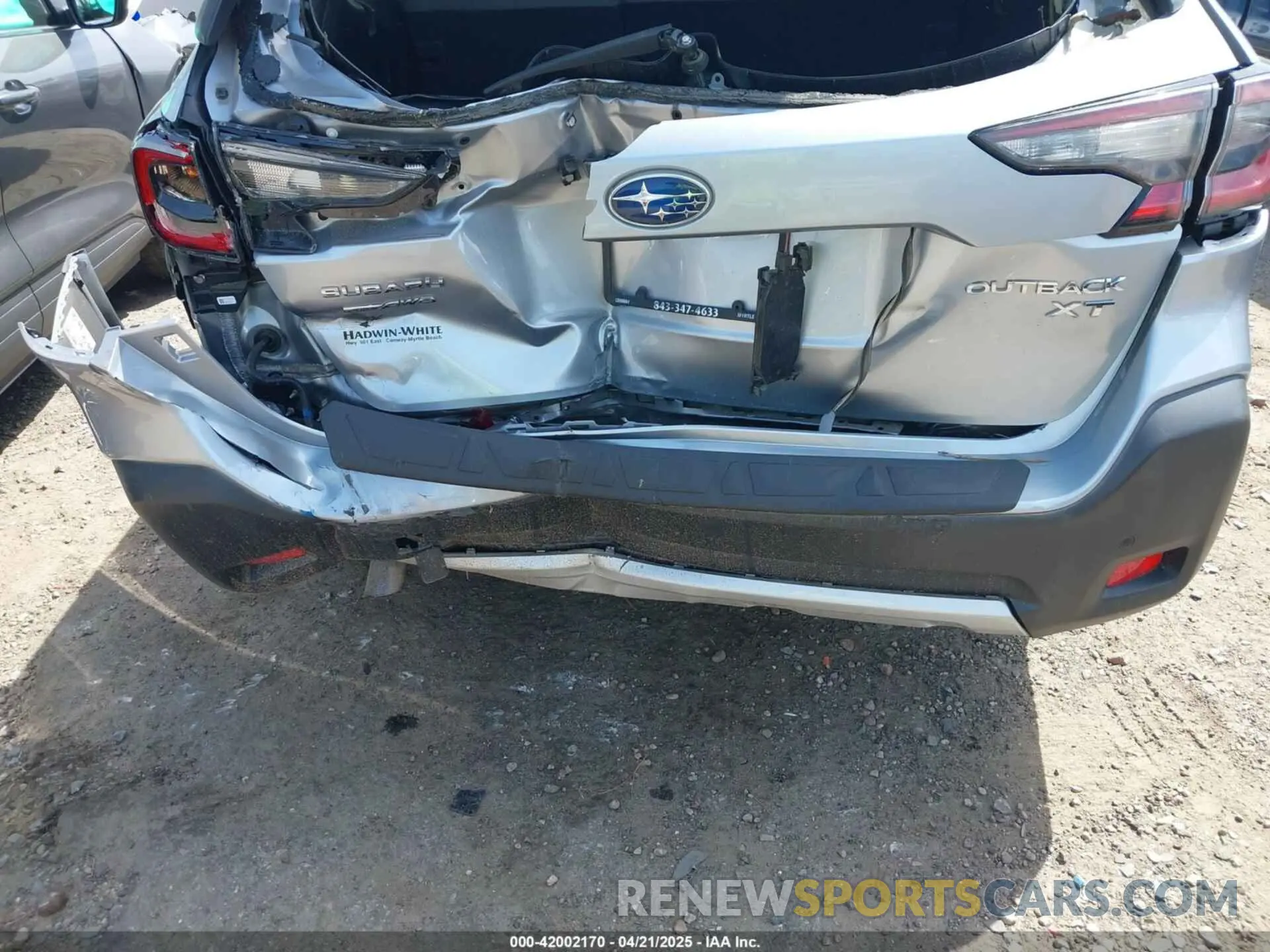 6 Photograph of a damaged car 4S4BTGND5P3120658 SUBARU OUTBACK 2023