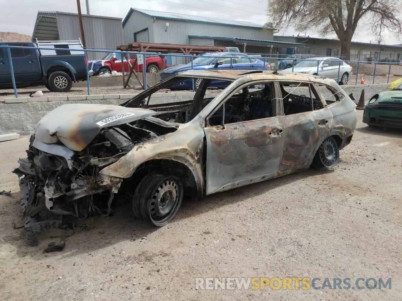 1 Photograph of a damaged car 4S4BTGND5P3214927 SUBARU OUTBACK 2023