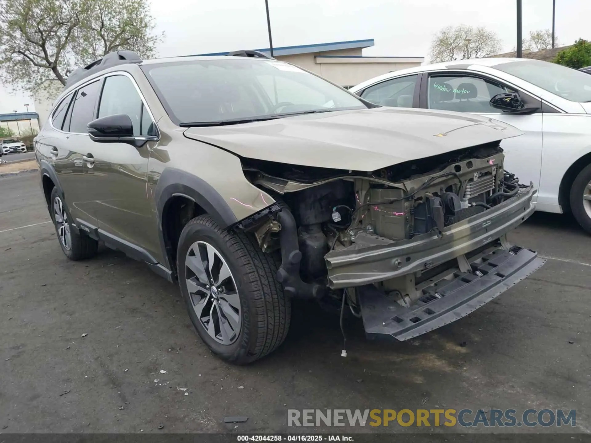 1 Photograph of a damaged car 4S4BTGND6P3138828 SUBARU OUTBACK 2023