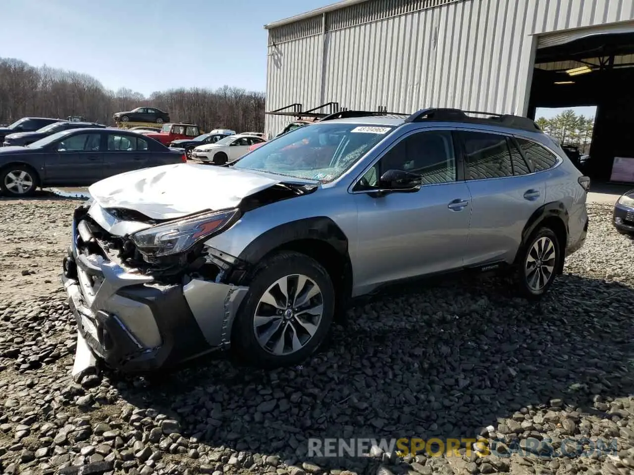 1 Photograph of a damaged car 4S4BTGND7P3161860 SUBARU OUTBACK 2023