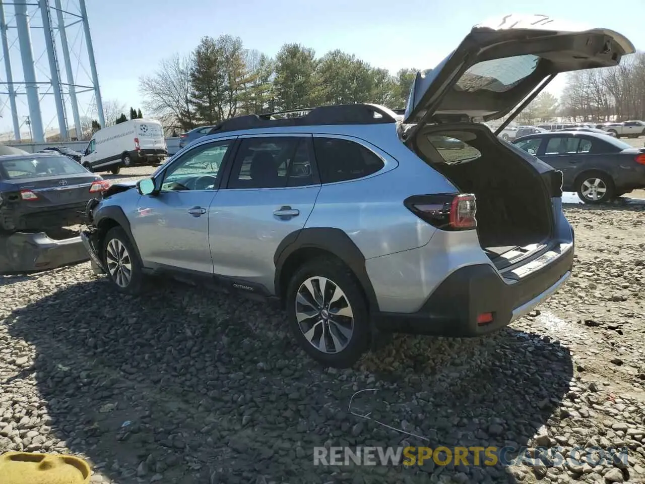 2 Photograph of a damaged car 4S4BTGND7P3161860 SUBARU OUTBACK 2023