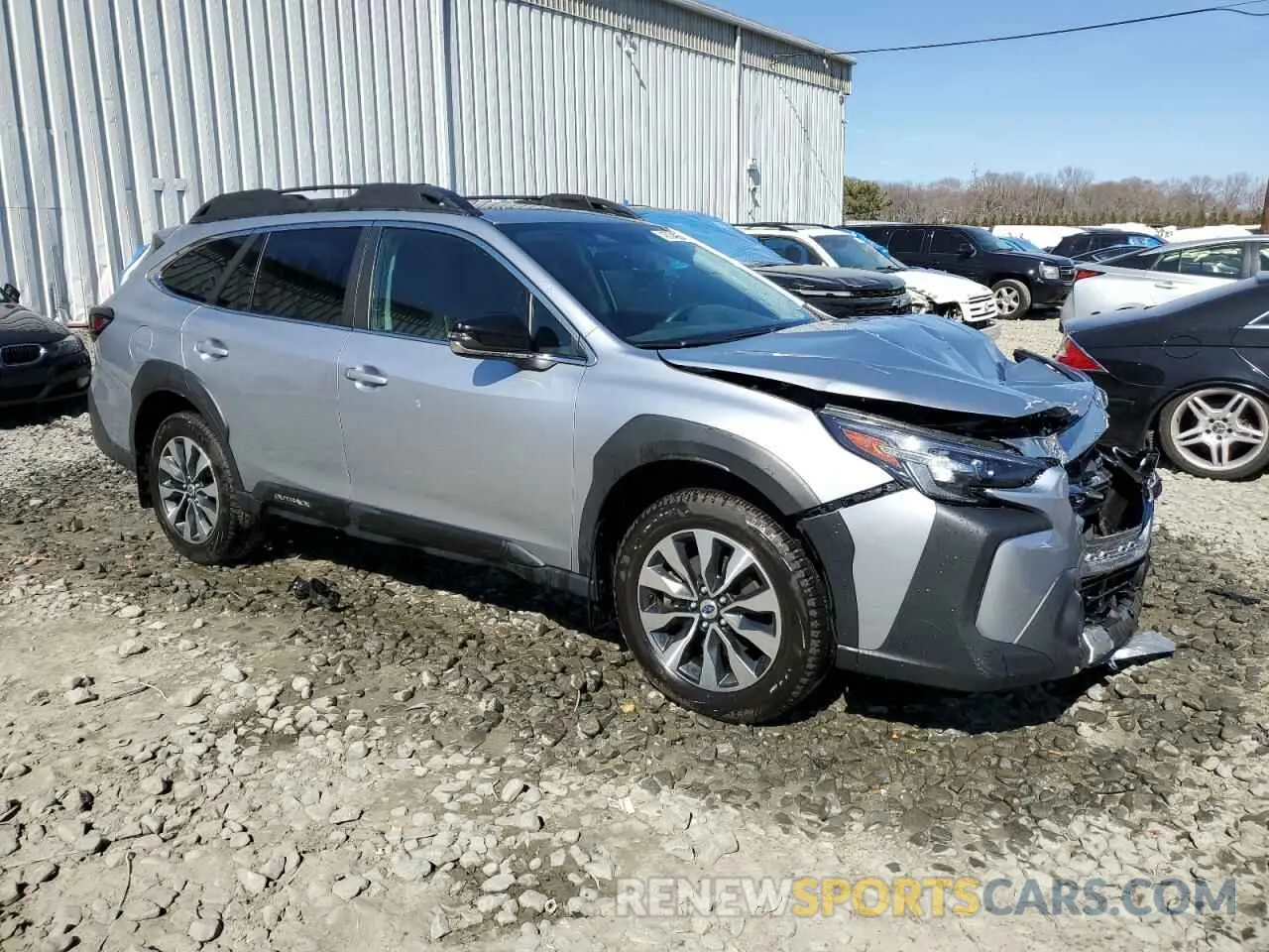 4 Photograph of a damaged car 4S4BTGND7P3161860 SUBARU OUTBACK 2023