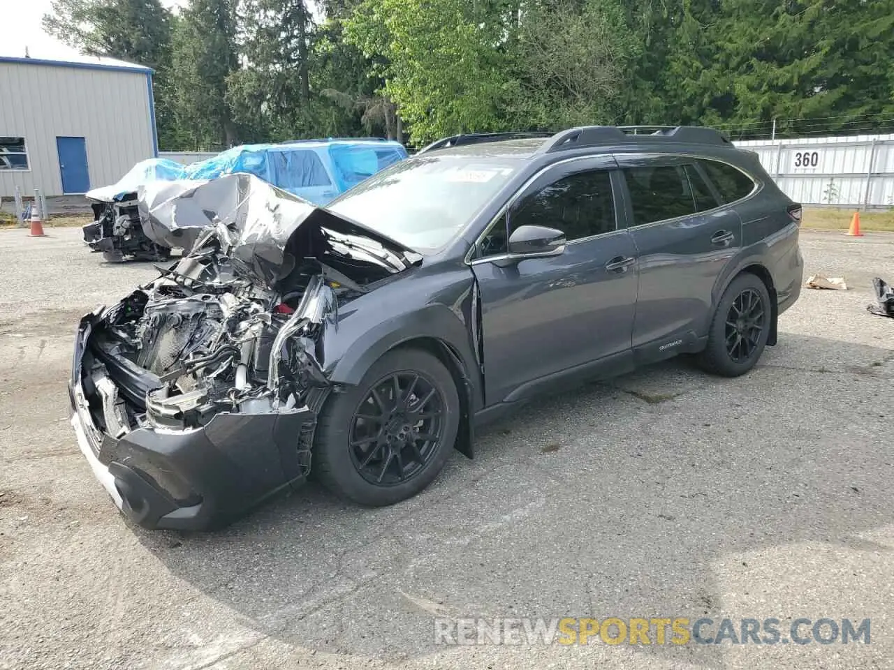 1 Photograph of a damaged car 4S4BTGND8P3191644 SUBARU OUTBACK 2023