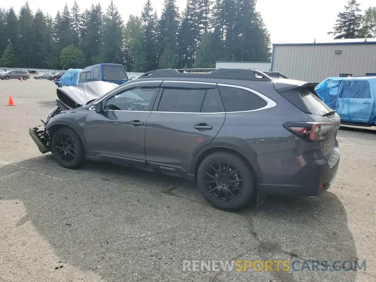 2 Photograph of a damaged car 4S4BTGND8P3191644 SUBARU OUTBACK 2023