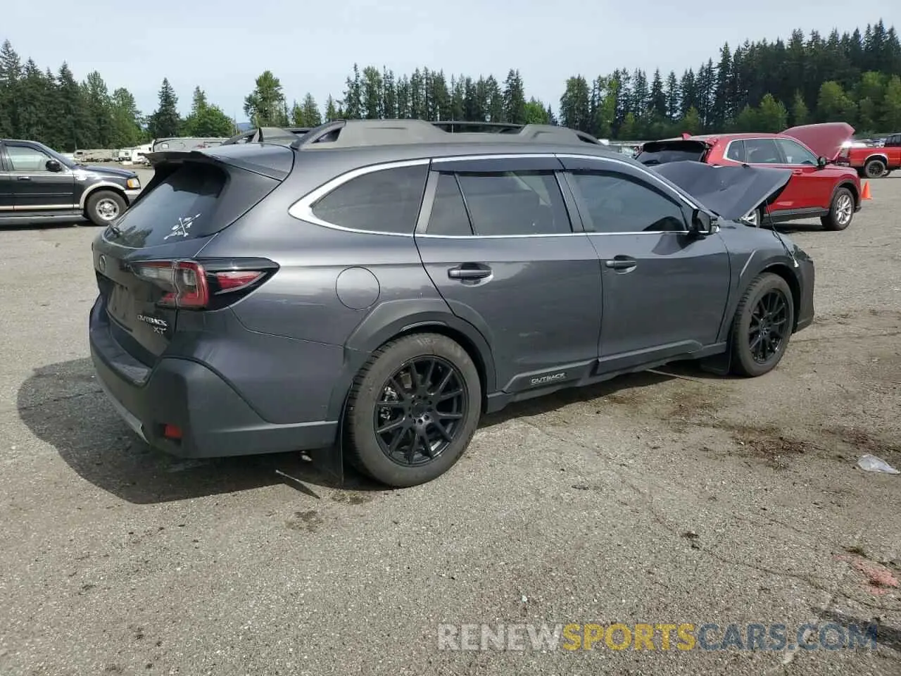 3 Photograph of a damaged car 4S4BTGND8P3191644 SUBARU OUTBACK 2023