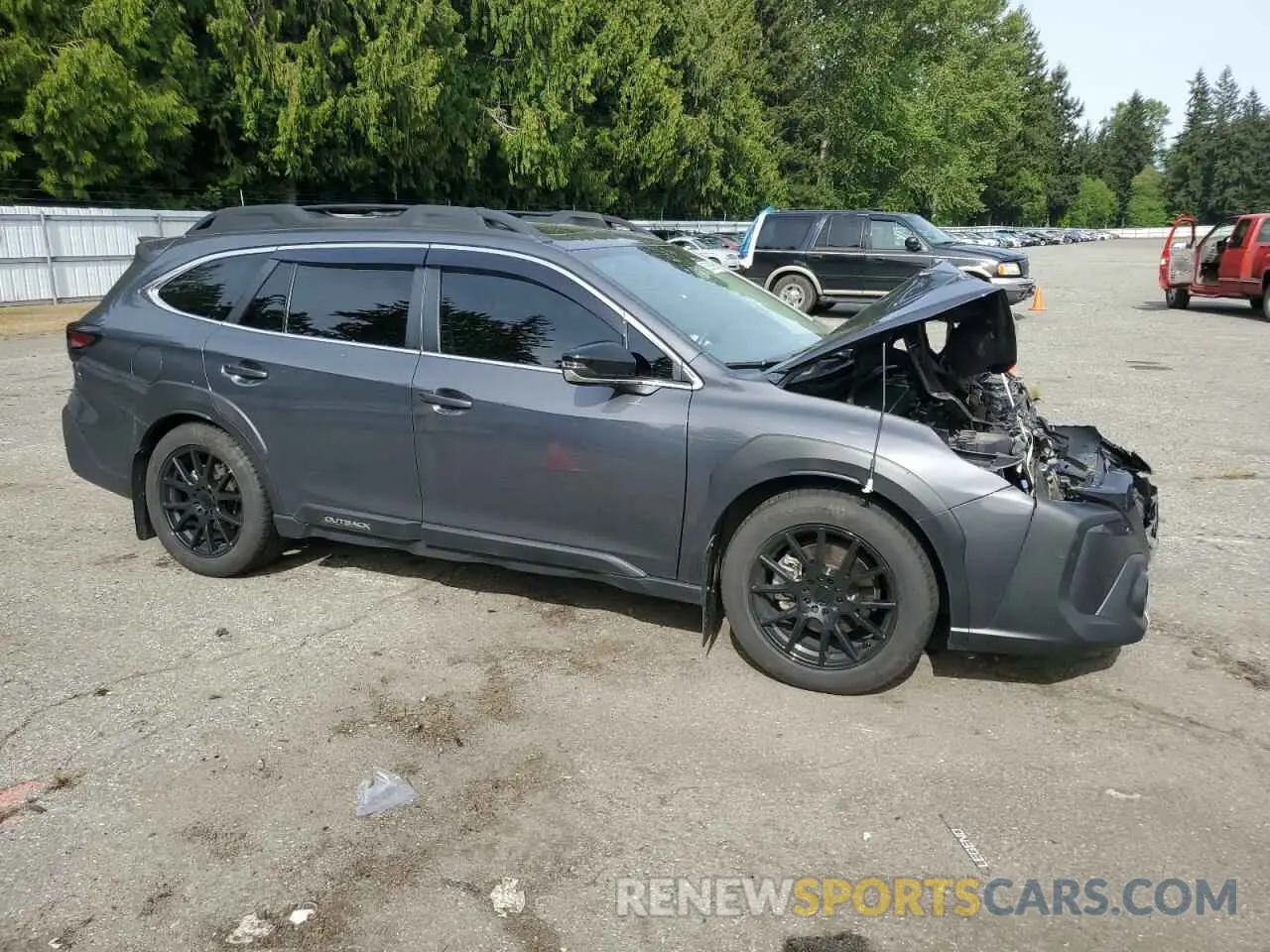 4 Photograph of a damaged car 4S4BTGND8P3191644 SUBARU OUTBACK 2023