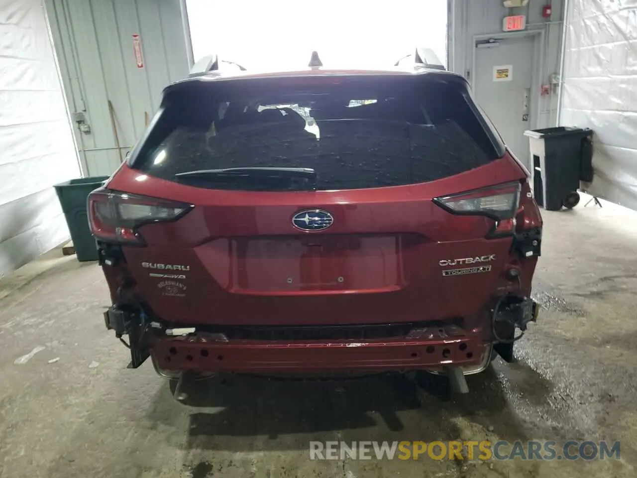 6 Photograph of a damaged car 4S4BTGPD0P3158571 SUBARU OUTBACK 2023