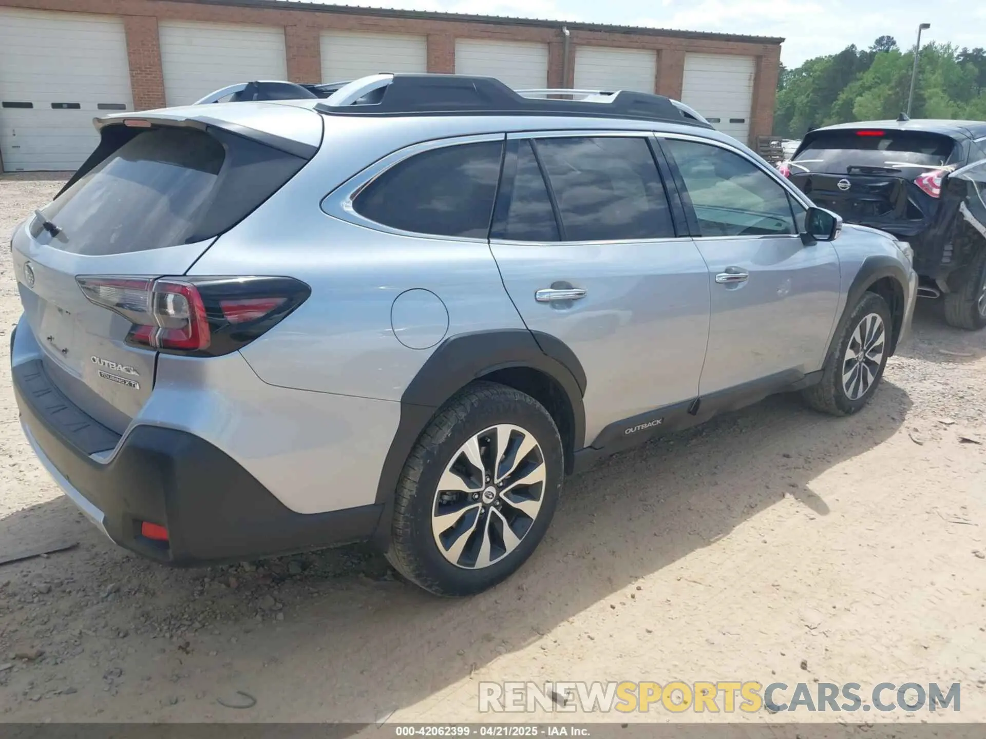 4 Photograph of a damaged car 4S4BTGPD0P3206778 SUBARU OUTBACK 2023