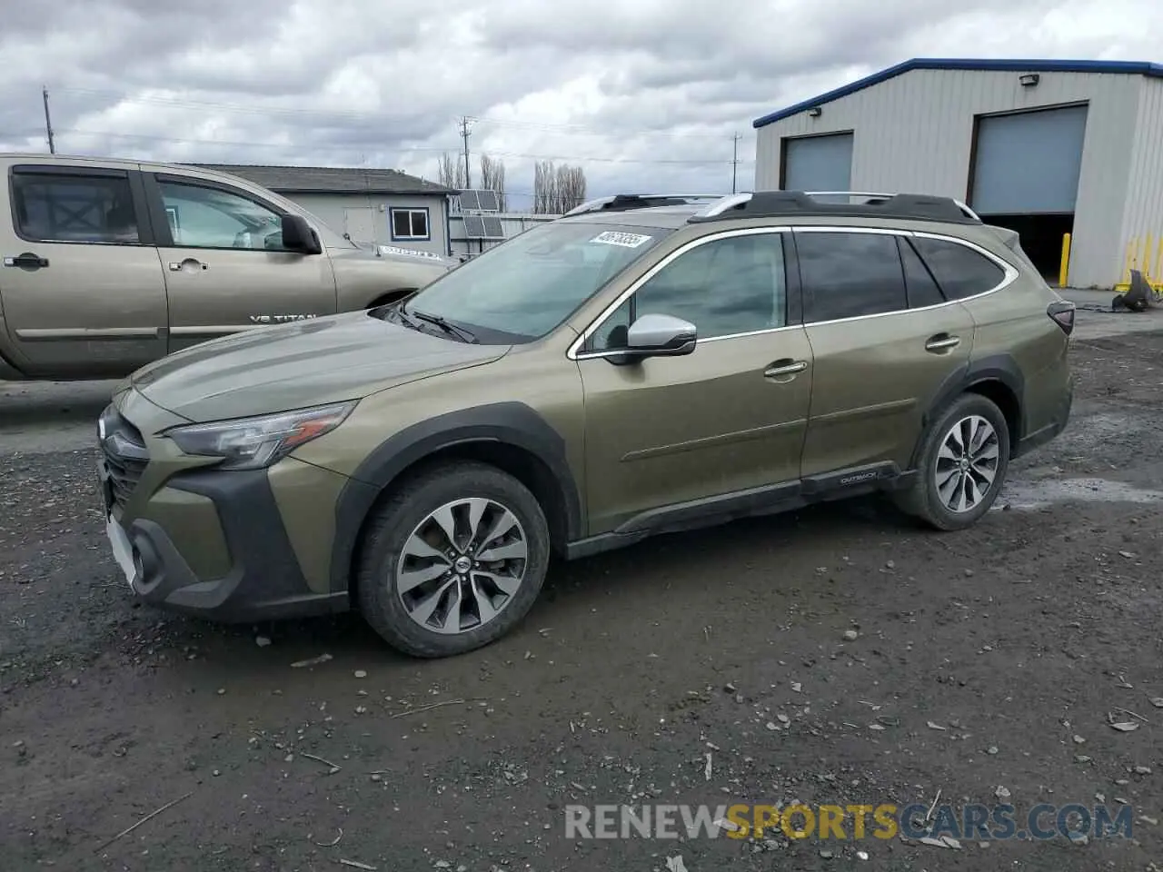 1 Photograph of a damaged car 4S4BTGPD5P3186897 SUBARU OUTBACK 2023