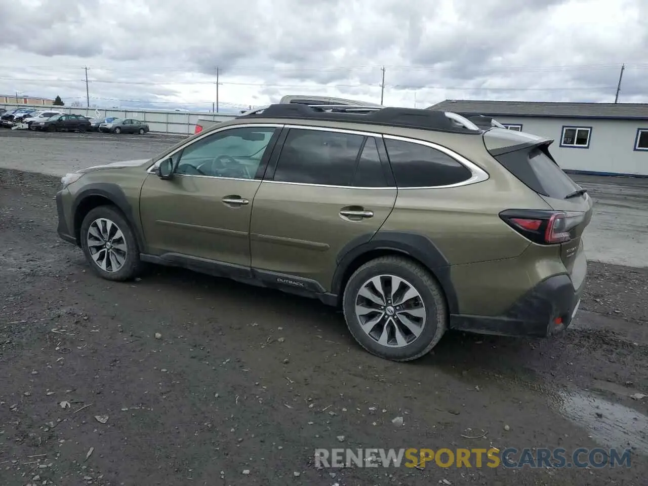 2 Photograph of a damaged car 4S4BTGPD5P3186897 SUBARU OUTBACK 2023