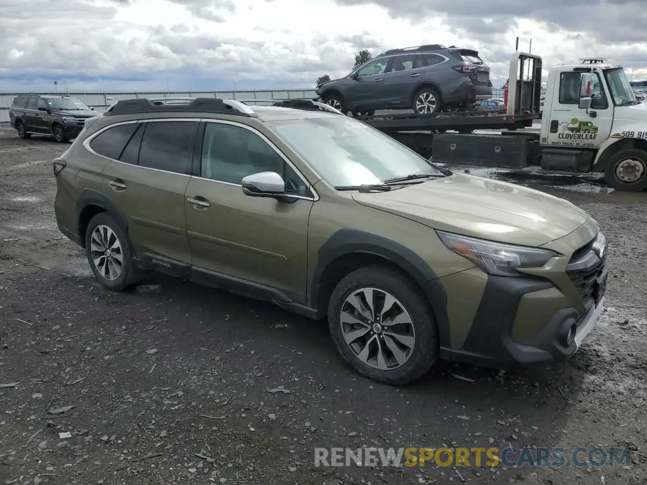 4 Photograph of a damaged car 4S4BTGPD5P3186897 SUBARU OUTBACK 2023