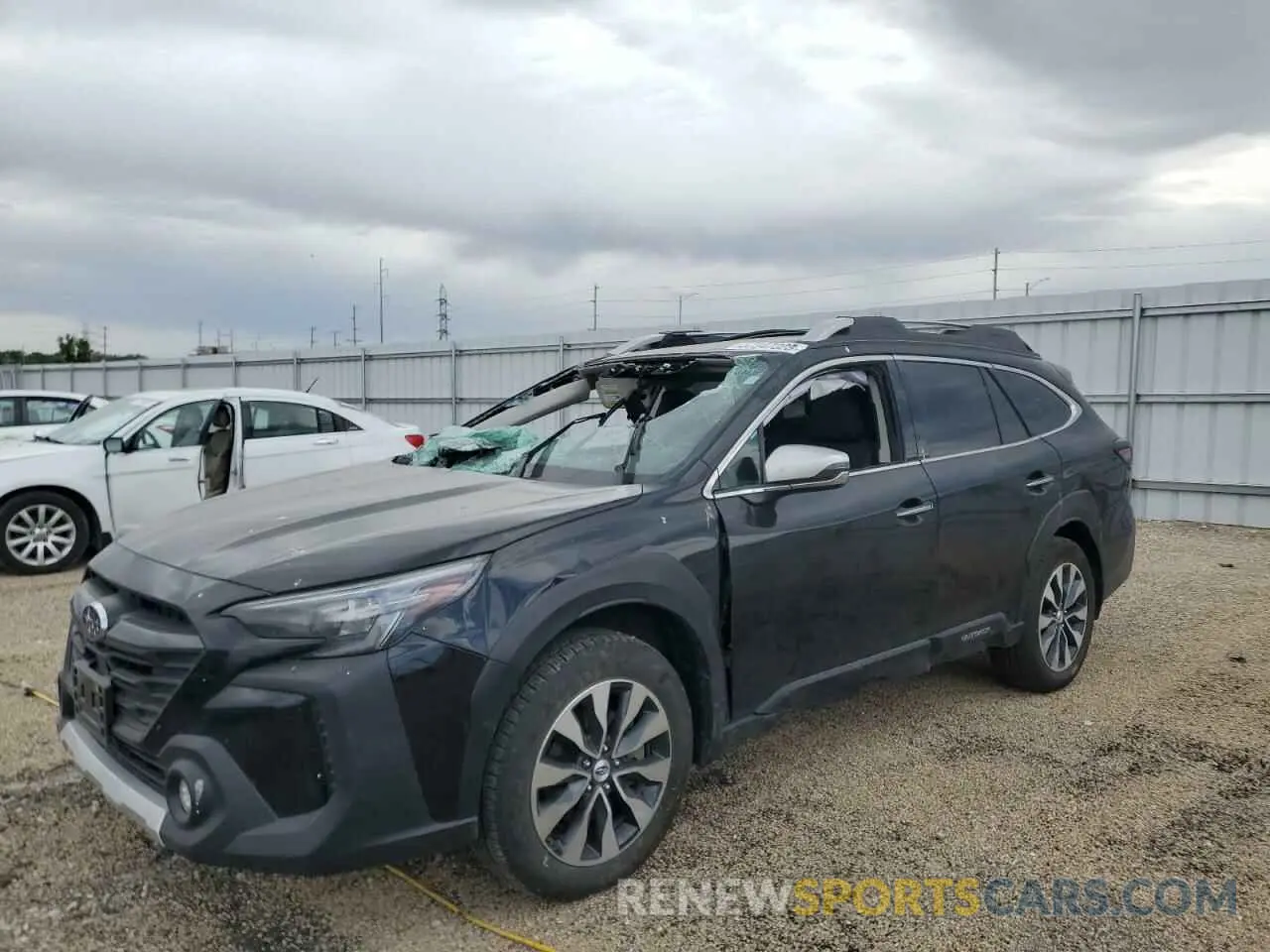 1 Photograph of a damaged car 4S4BTGPD8P3190670 SUBARU OUTBACK 2023