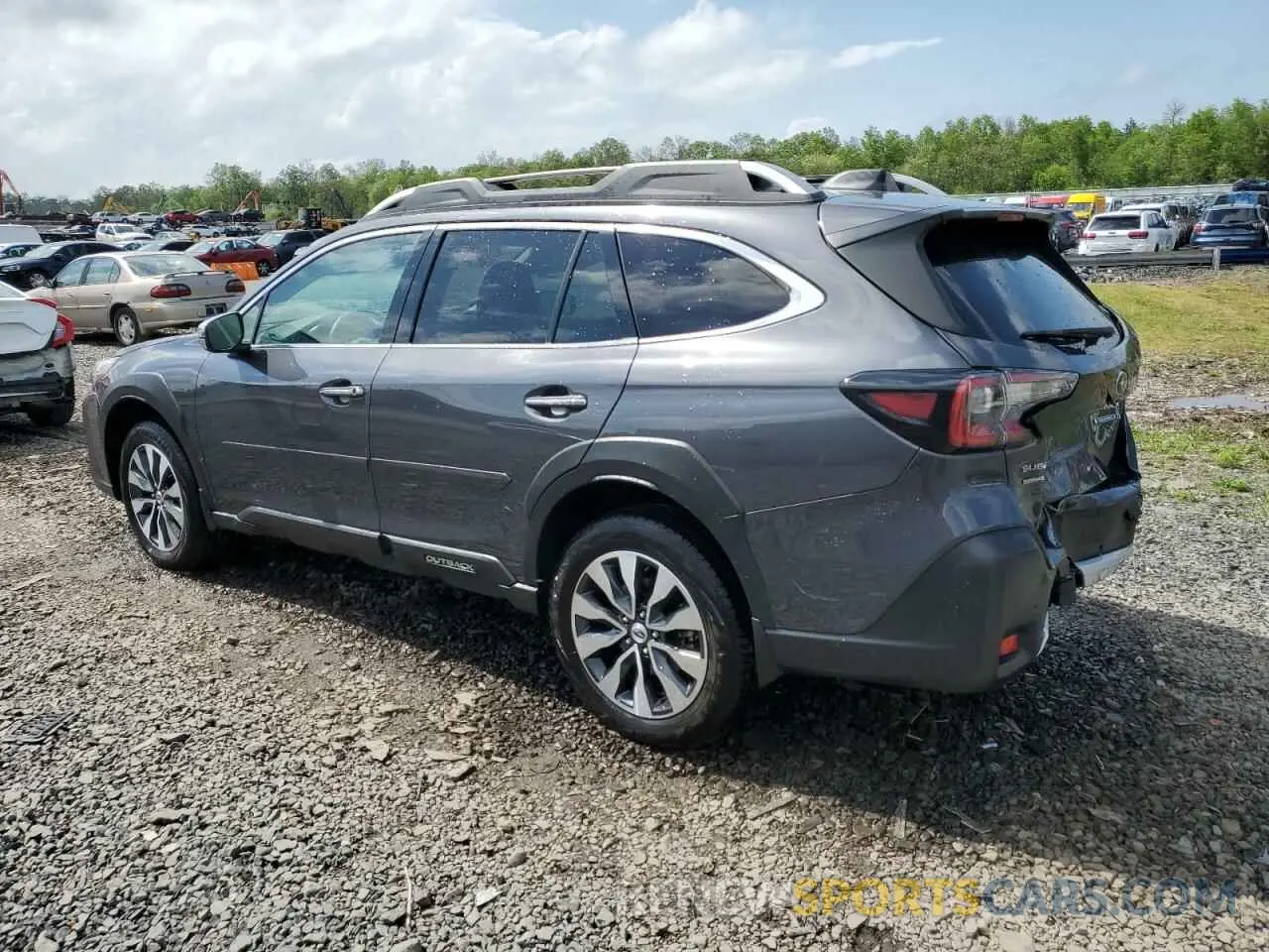 2 Photograph of a damaged car 4S4BTGPD9P3179659 SUBARU OUTBACK 2023