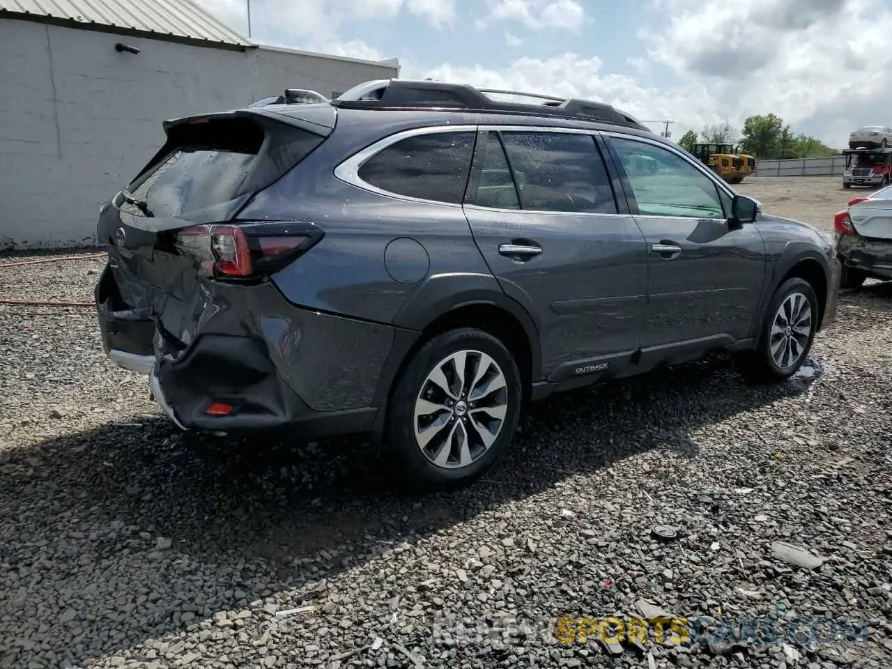 3 Photograph of a damaged car 4S4BTGPD9P3179659 SUBARU OUTBACK 2023