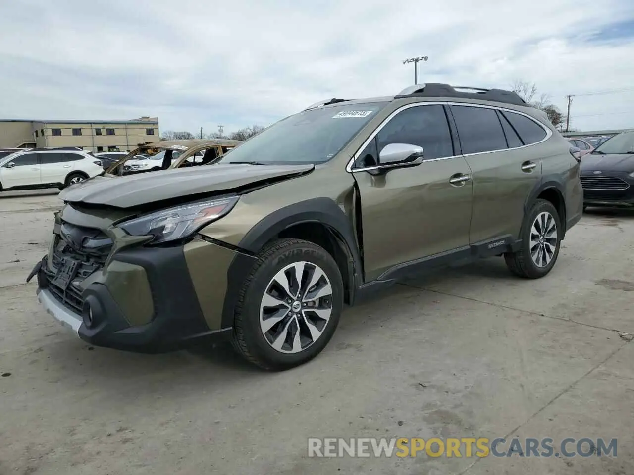 1 Photograph of a damaged car 4S4BTGPDXP3121544 SUBARU OUTBACK 2023
