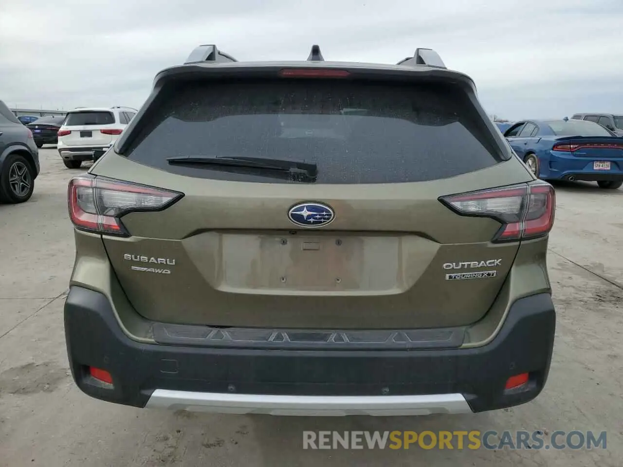 6 Photograph of a damaged car 4S4BTGPDXP3121544 SUBARU OUTBACK 2023