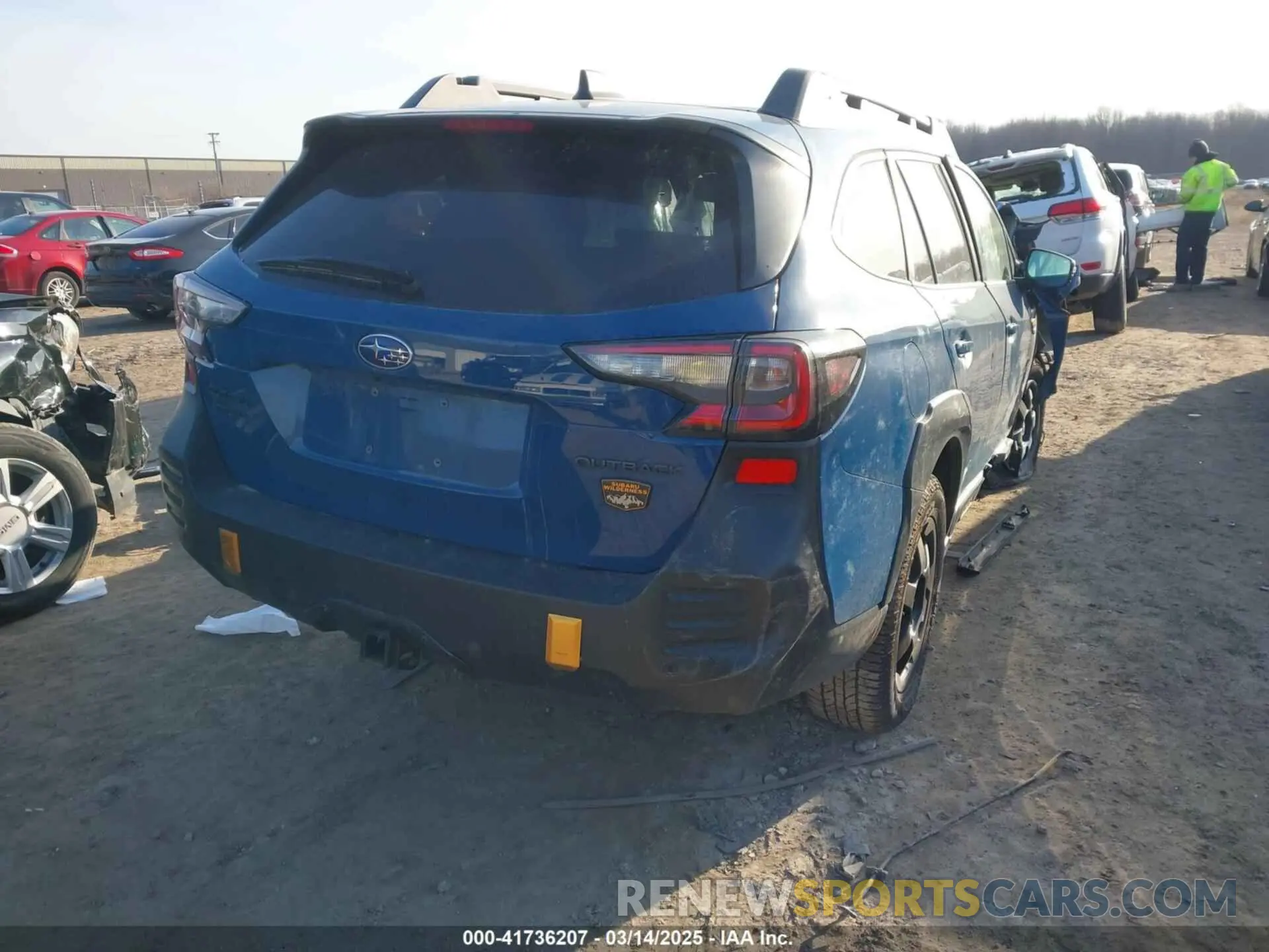 4 Photograph of a damaged car 4S4BTGUD2P3115614 SUBARU OUTBACK 2023