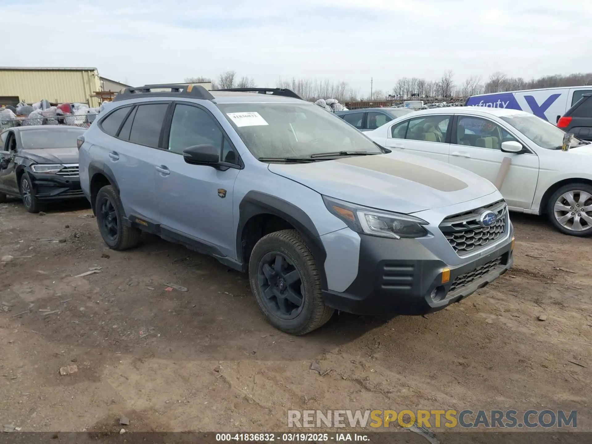 1 Photograph of a damaged car 4S4BTGUD5P3151149 SUBARU OUTBACK 2023