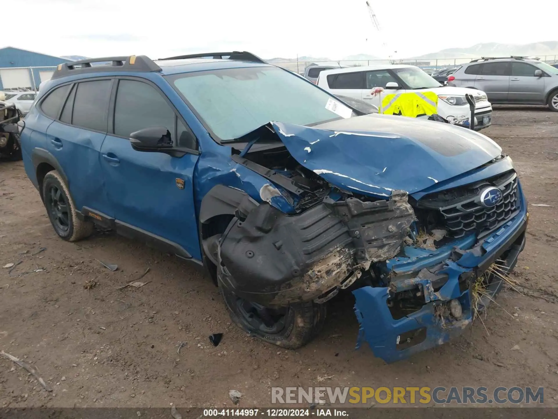1 Photograph of a damaged car 4S4BTGUD5P3224147 SUBARU OUTBACK 2023