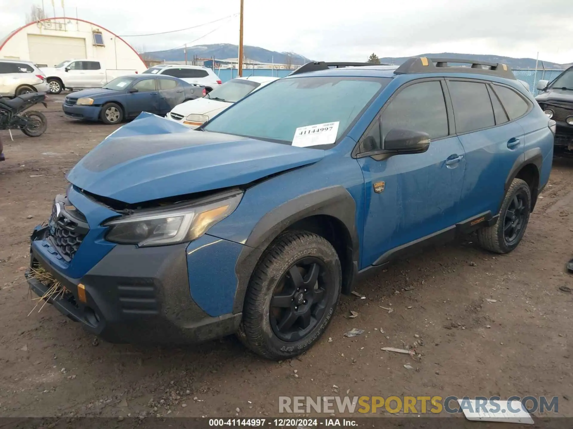 2 Photograph of a damaged car 4S4BTGUD5P3224147 SUBARU OUTBACK 2023