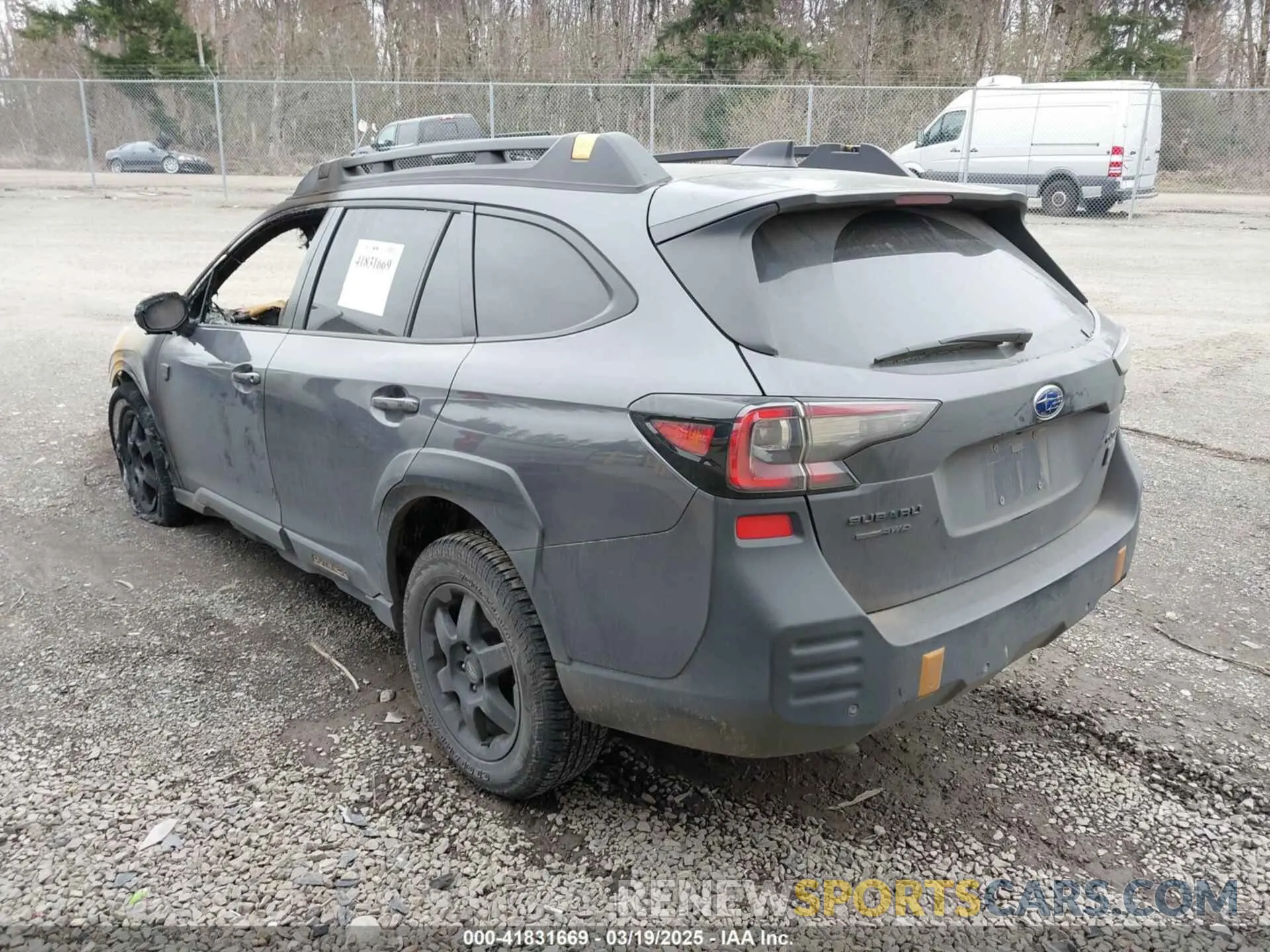 3 Photograph of a damaged car 4S4BTGUD6P3211293 SUBARU OUTBACK 2023