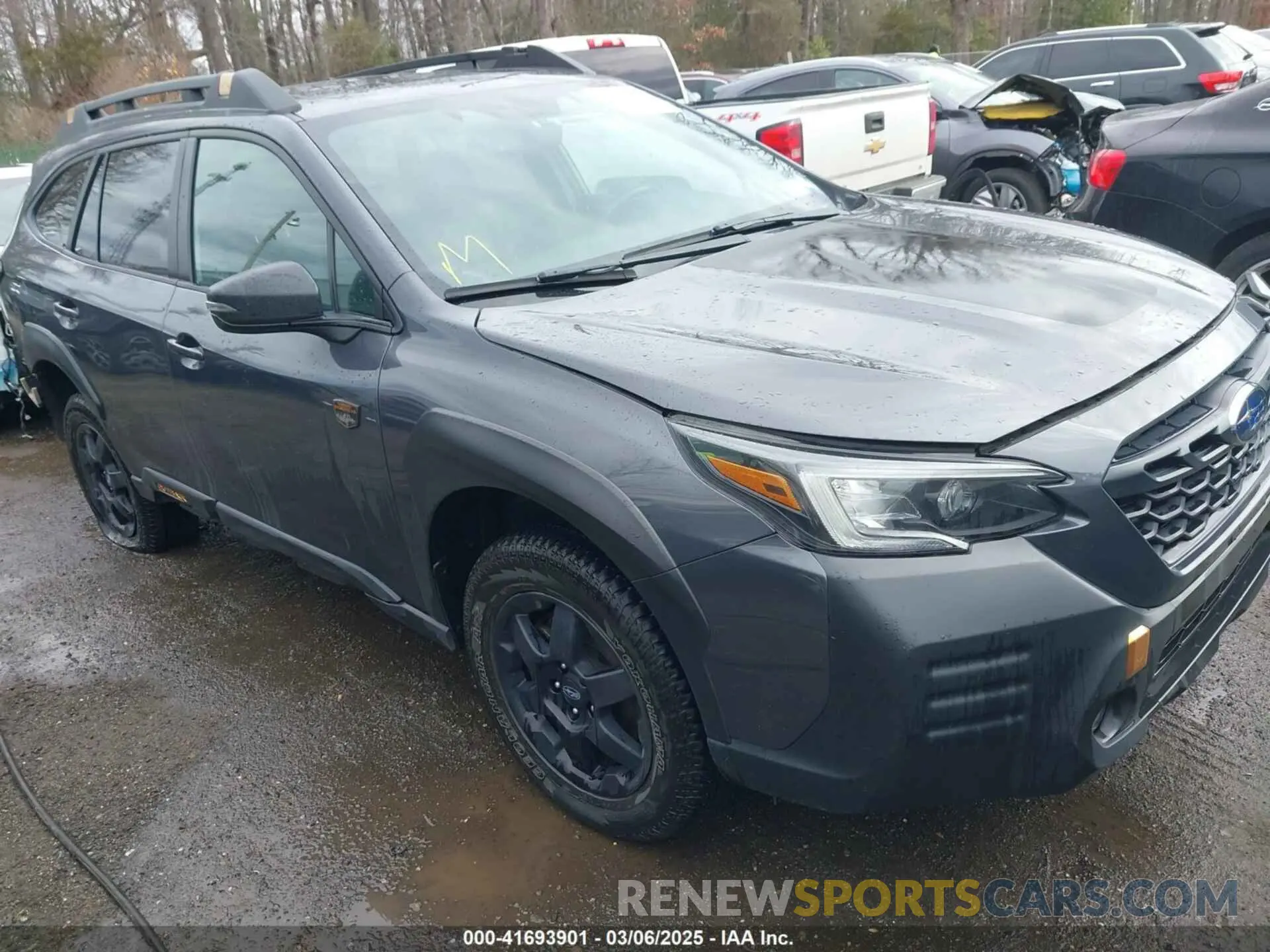 1 Photograph of a damaged car 4S4BTGUD9P3206122 SUBARU OUTBACK 2023