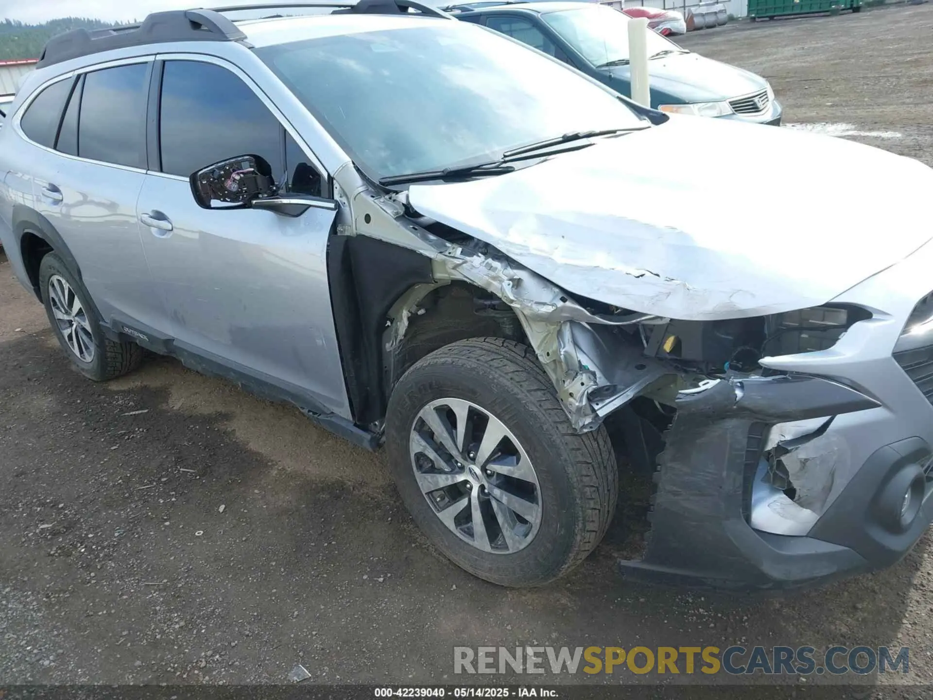 6 Photograph of a damaged car 4S4BTAAC4R3111706 SUBARU OUTBACK 2024