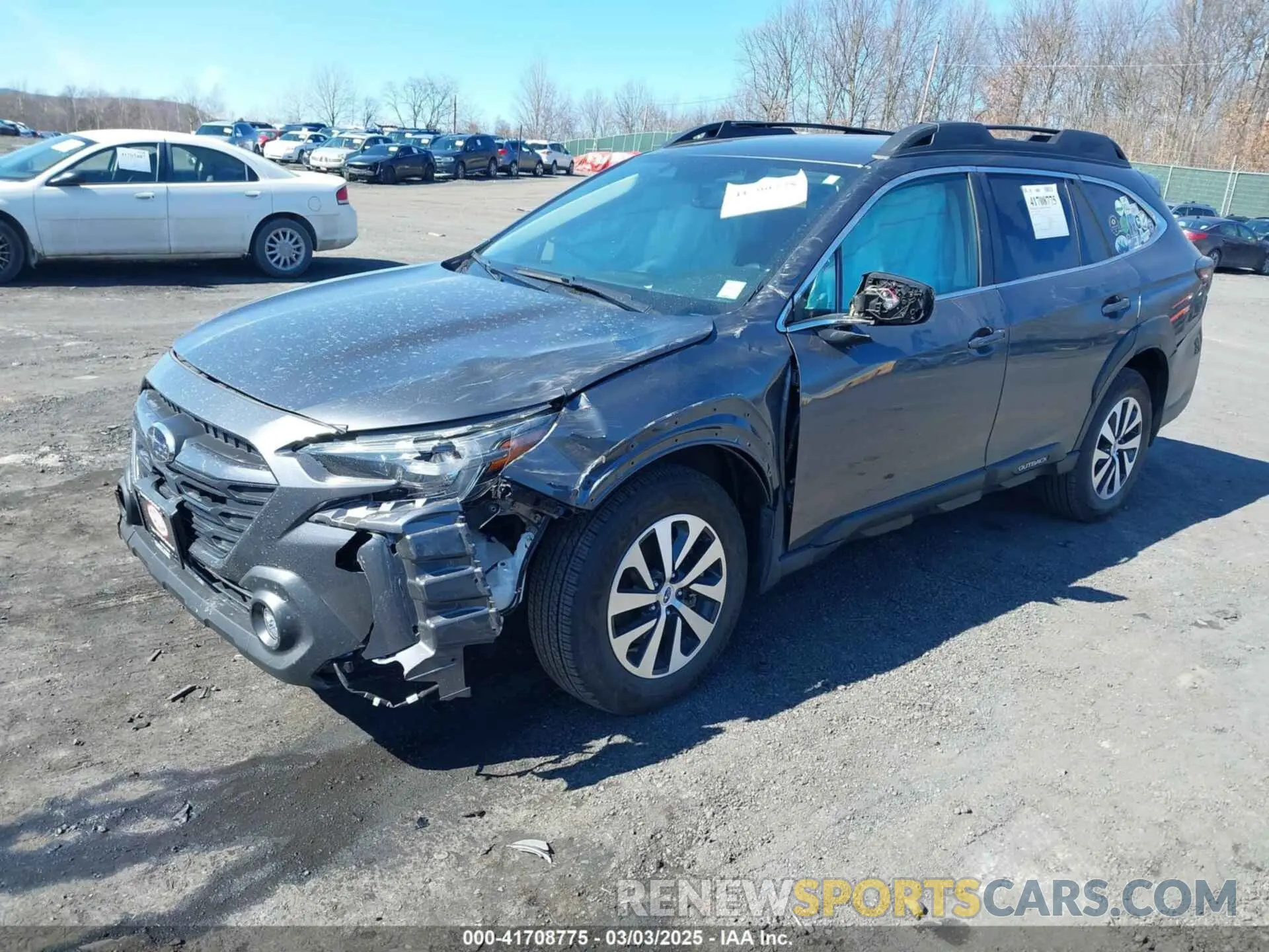 2 Photograph of a damaged car 4S4BTACC2R3244025 SUBARU OUTBACK 2024