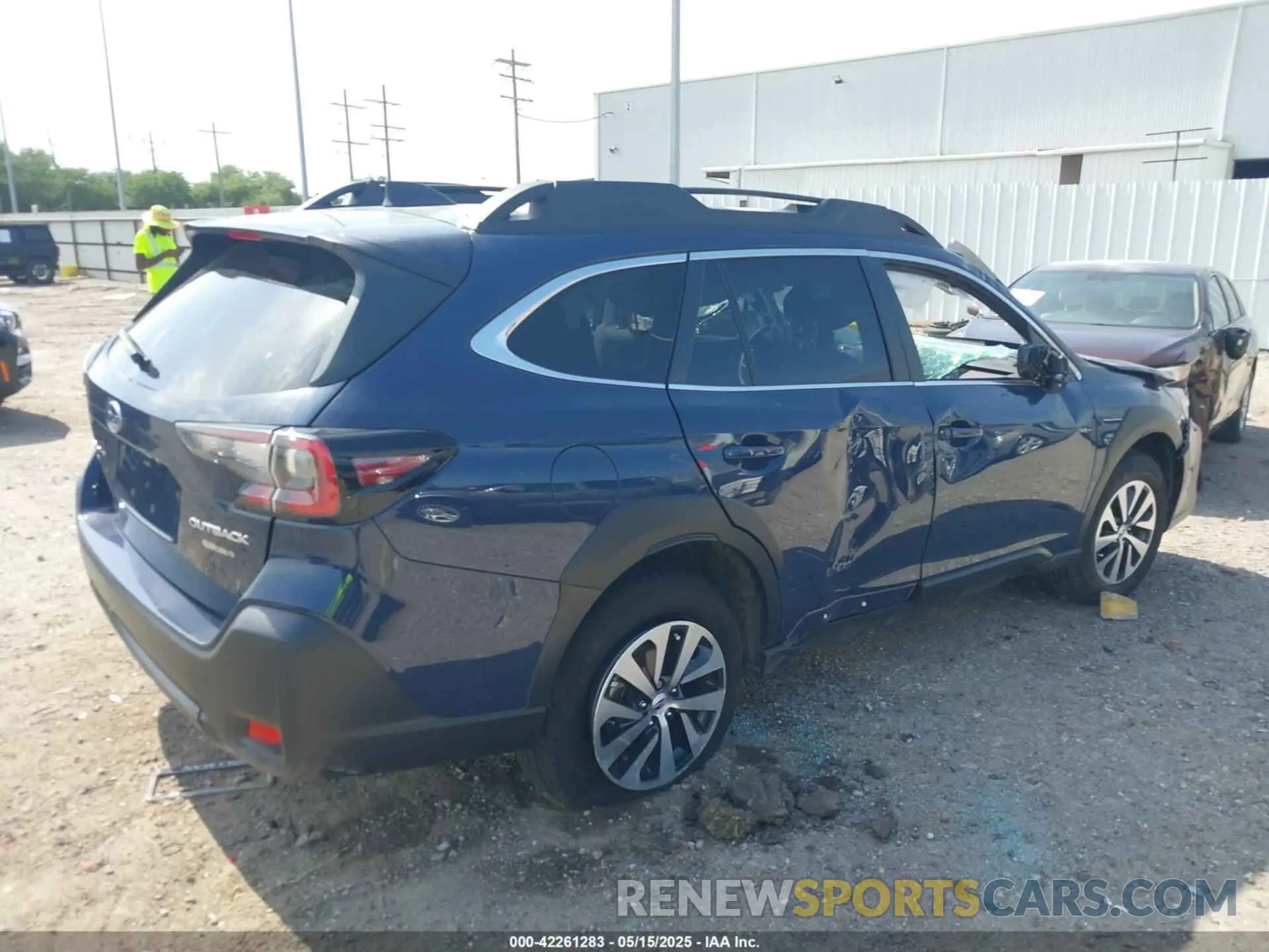 4 Photograph of a damaged car 4S4BTACC4R3195054 SUBARU OUTBACK 2024
