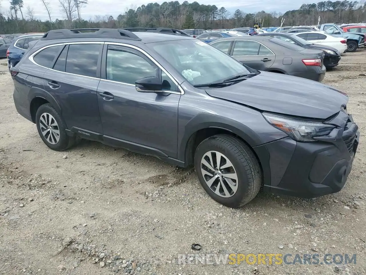 4 Photograph of a damaged car 4S4BTACC4R3284994 SUBARU OUTBACK 2024