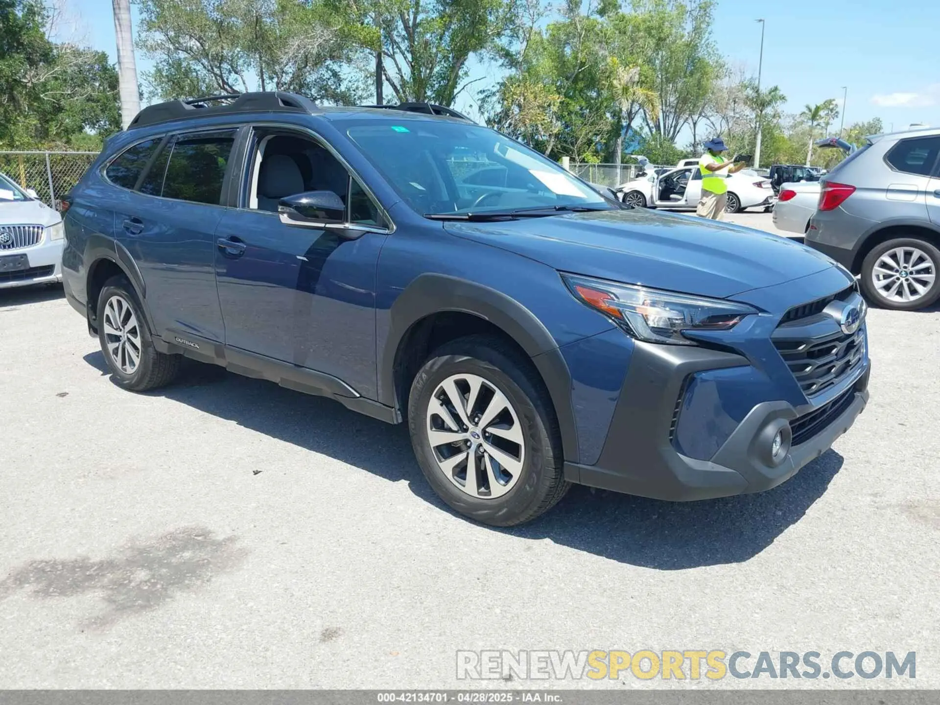 1 Photograph of a damaged car 4S4BTACC6R3241239 SUBARU OUTBACK 2024