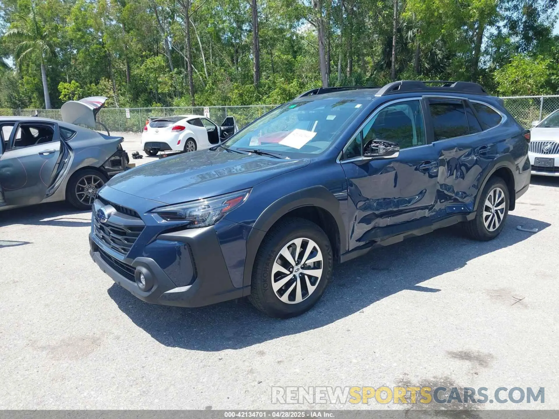 2 Photograph of a damaged car 4S4BTACC6R3241239 SUBARU OUTBACK 2024