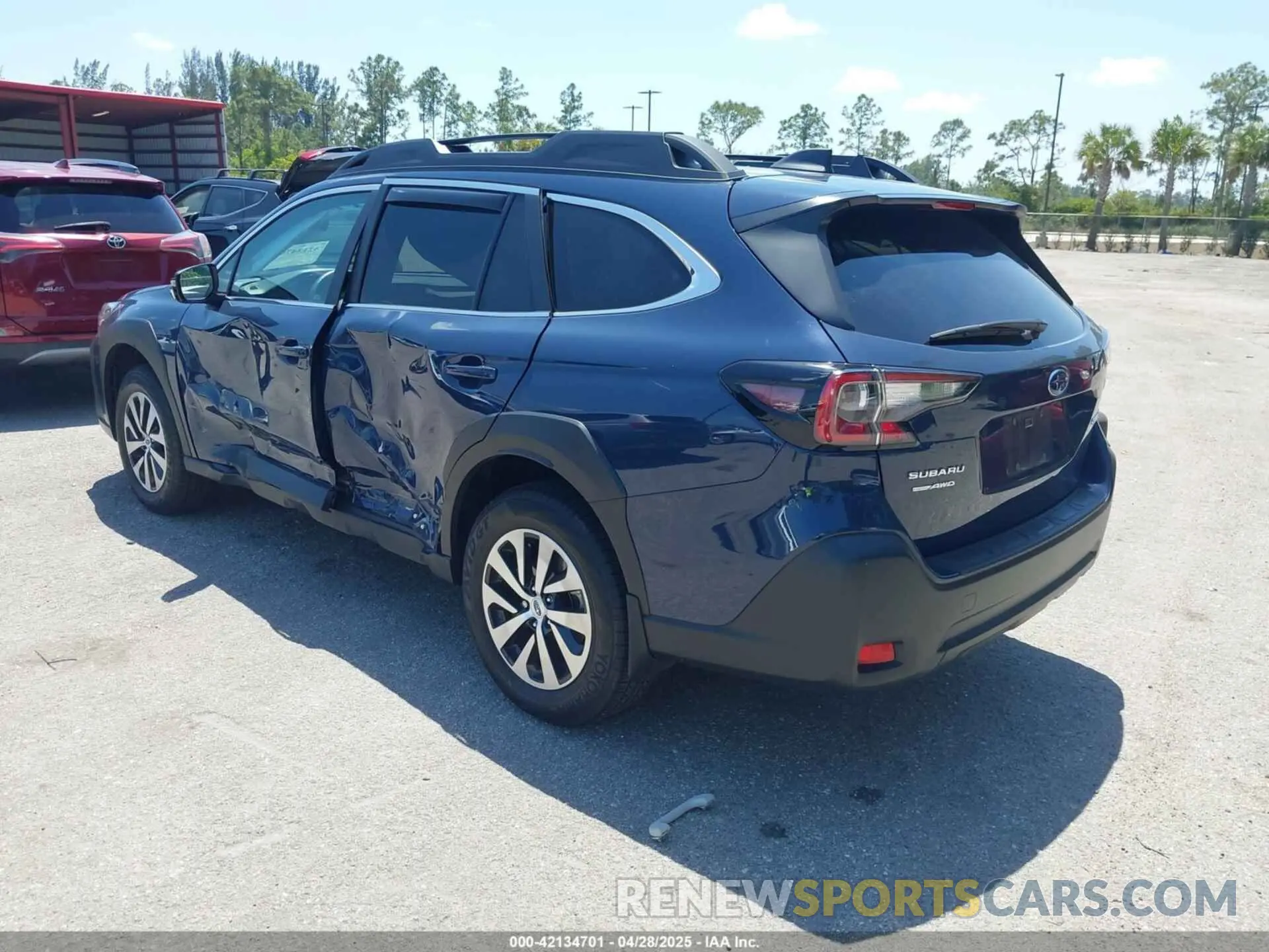 3 Photograph of a damaged car 4S4BTACC6R3241239 SUBARU OUTBACK 2024