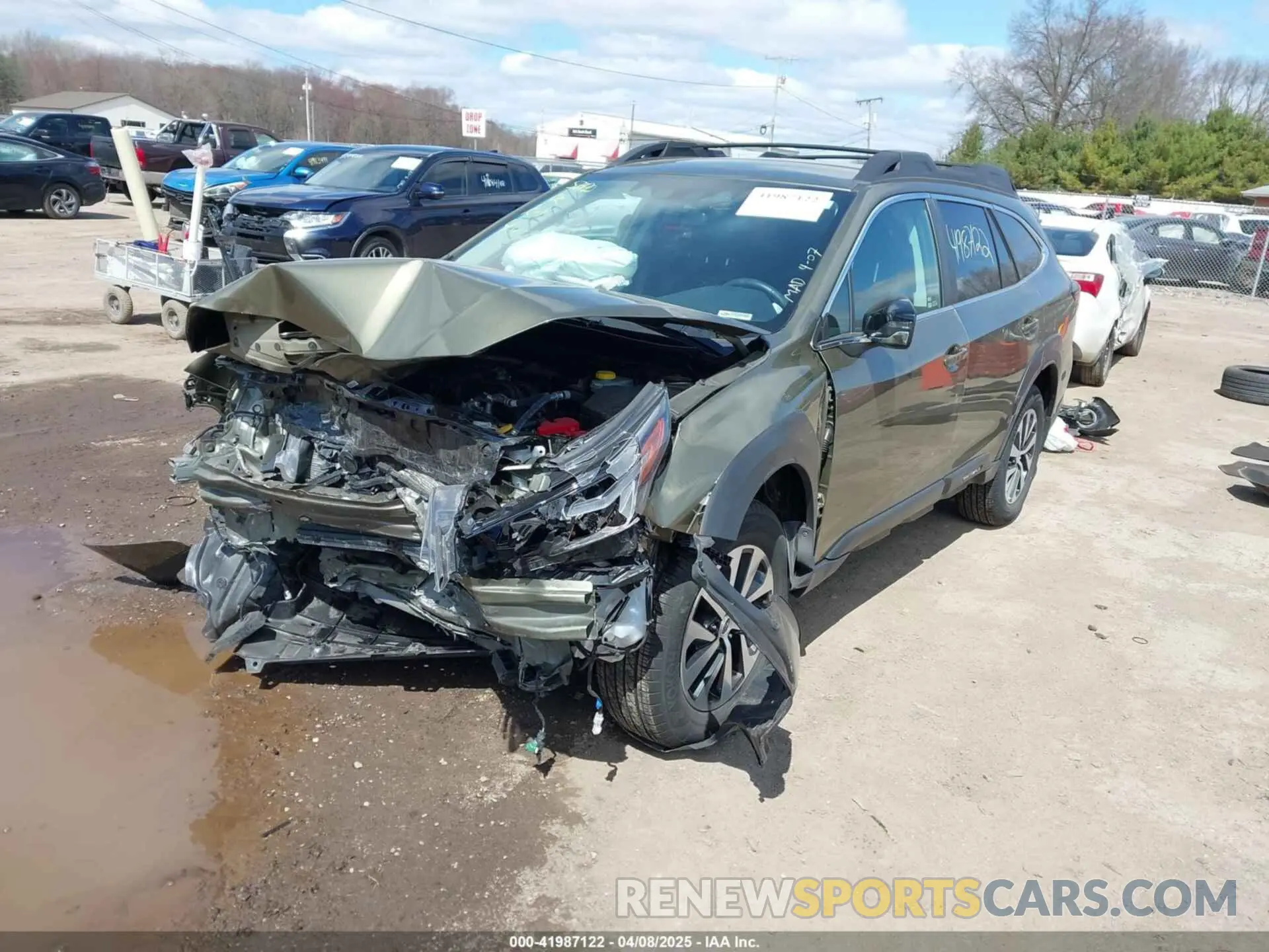 2 Photograph of a damaged car 4S4BTACC7R3226779 SUBARU OUTBACK 2024