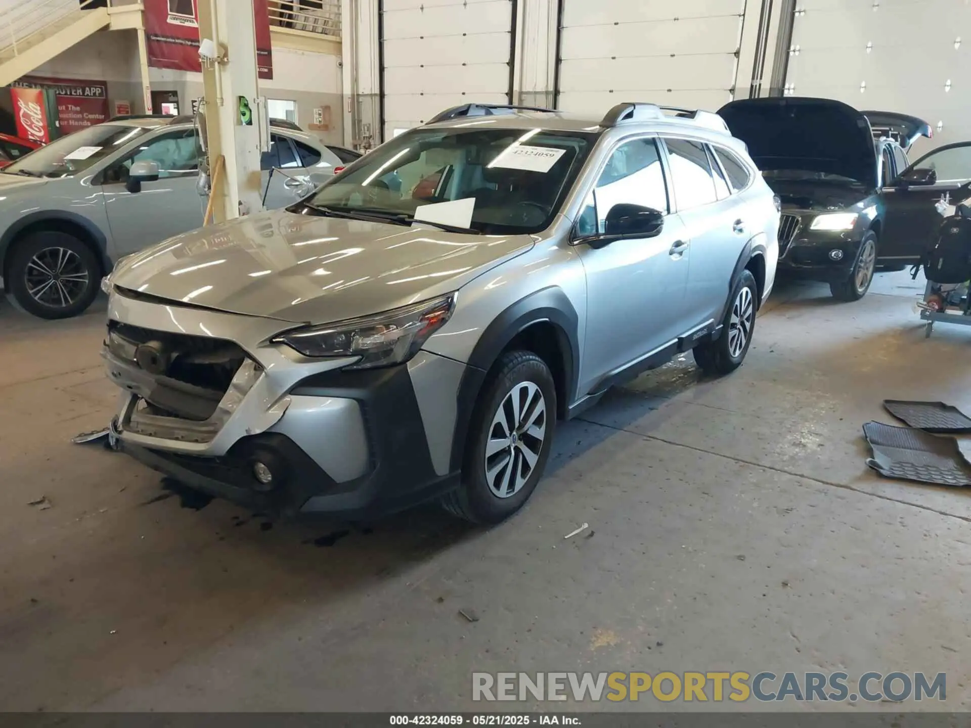 2 Photograph of a damaged car 4S4BTACC9R3154872 SUBARU OUTBACK 2024