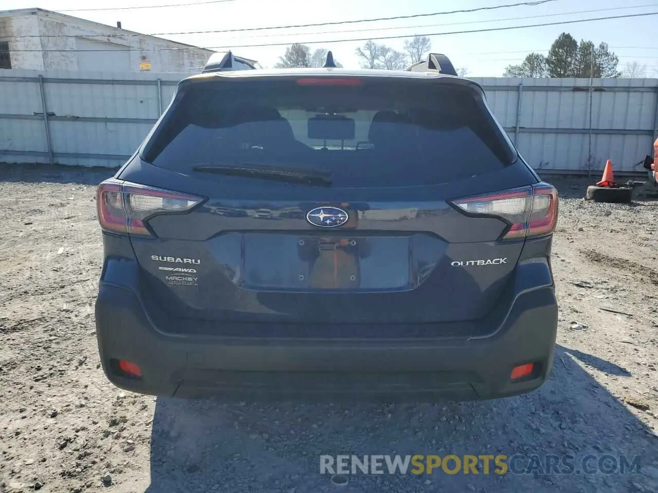 6 Photograph of a damaged car 4S4BTACCXR3292355 SUBARU OUTBACK 2024