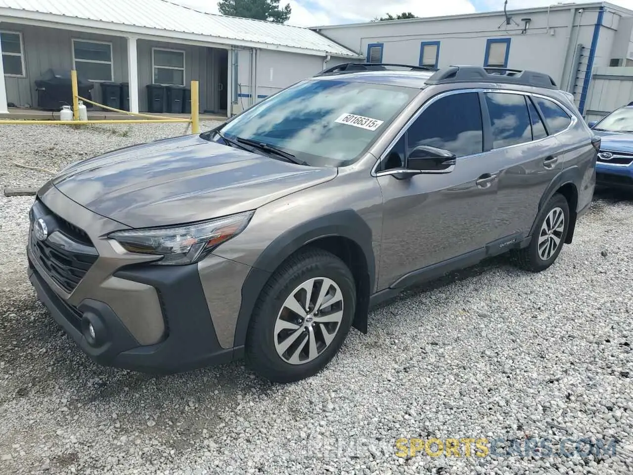 1 Photograph of a damaged car 4S4BTADC0R3194286 SUBARU OUTBACK 2024