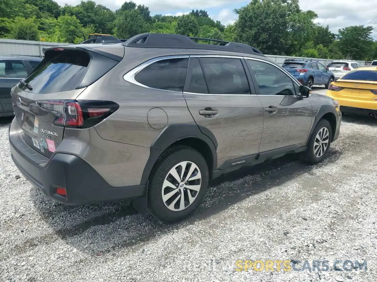 3 Photograph of a damaged car 4S4BTADC0R3194286 SUBARU OUTBACK 2024