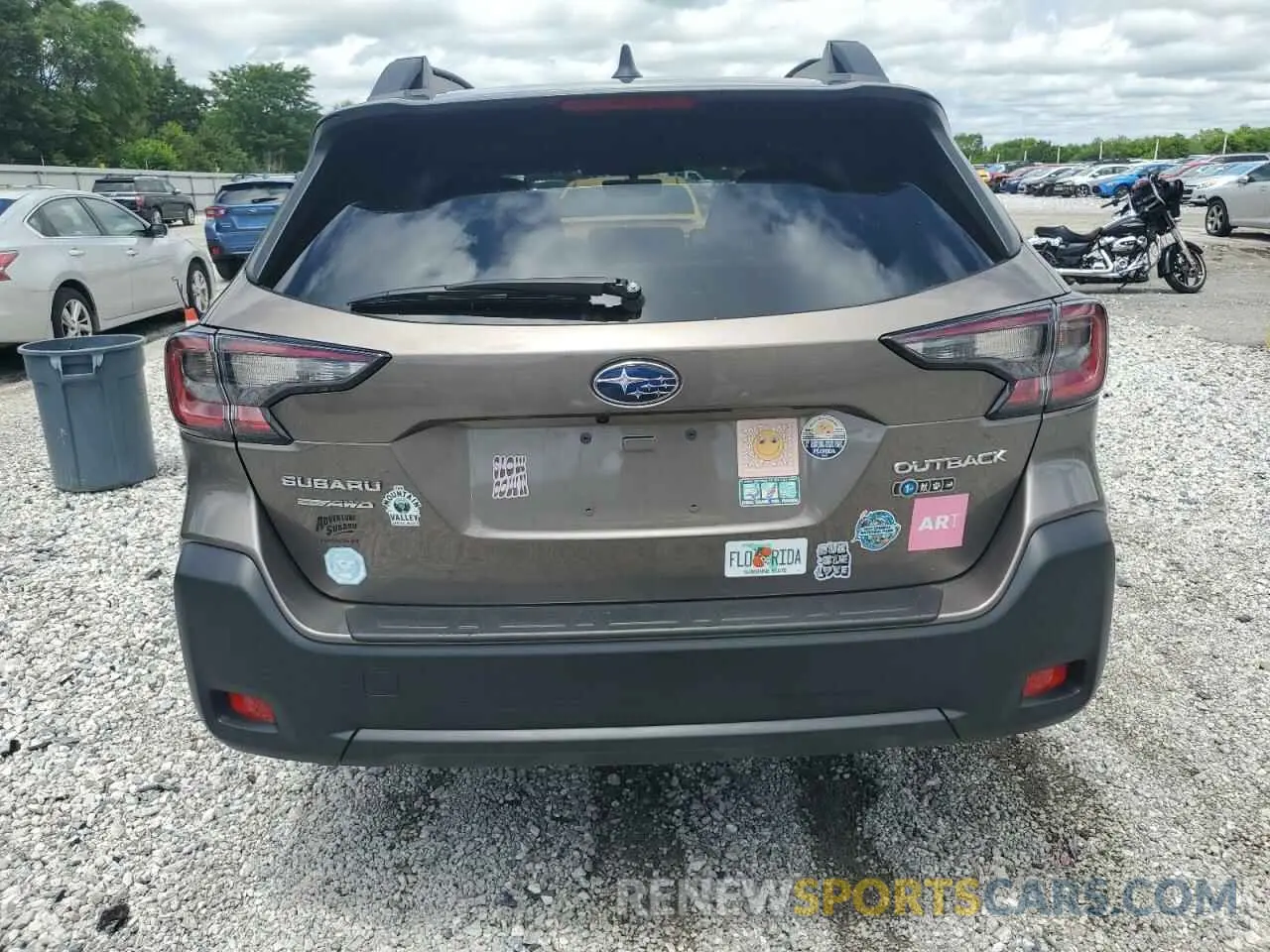 6 Photograph of a damaged car 4S4BTADC0R3194286 SUBARU OUTBACK 2024