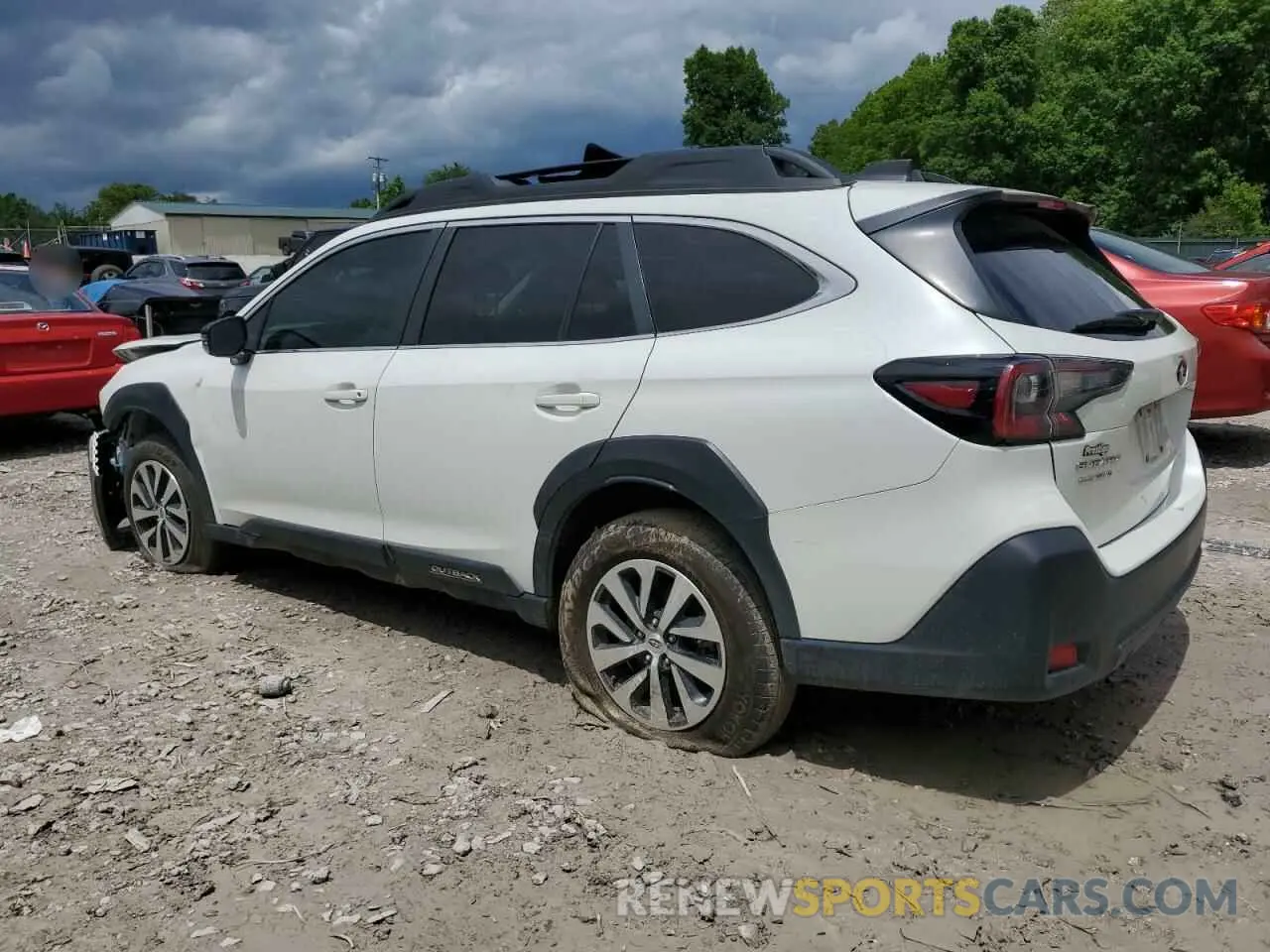 2 Photograph of a damaged car 4S4BTADC1R3229580 SUBARU OUTBACK 2024