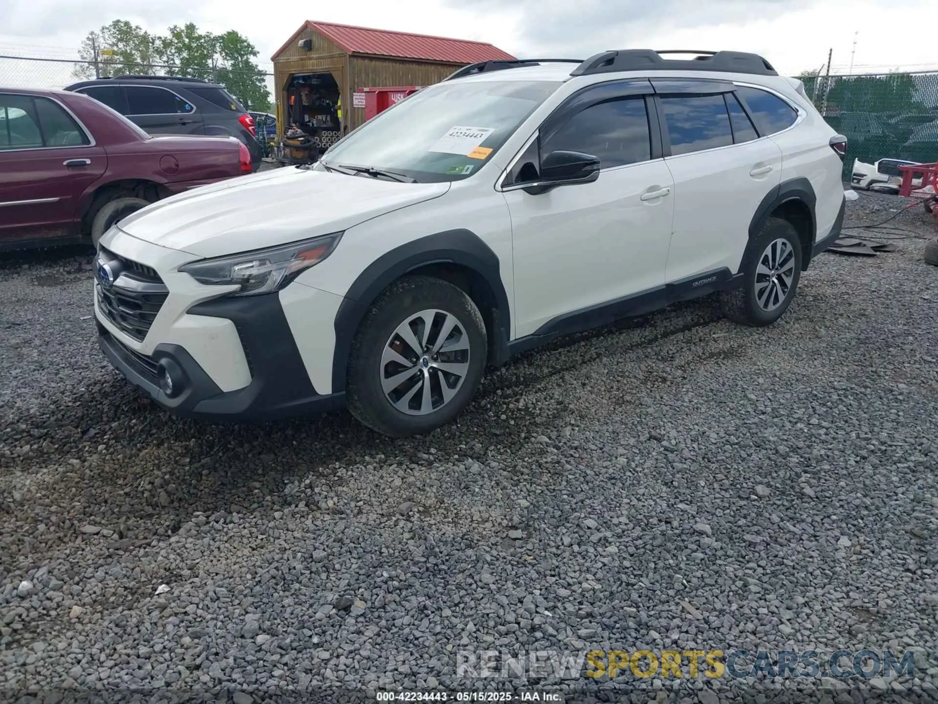 2 Photograph of a damaged car 4S4BTADC2R3213551 SUBARU OUTBACK 2024